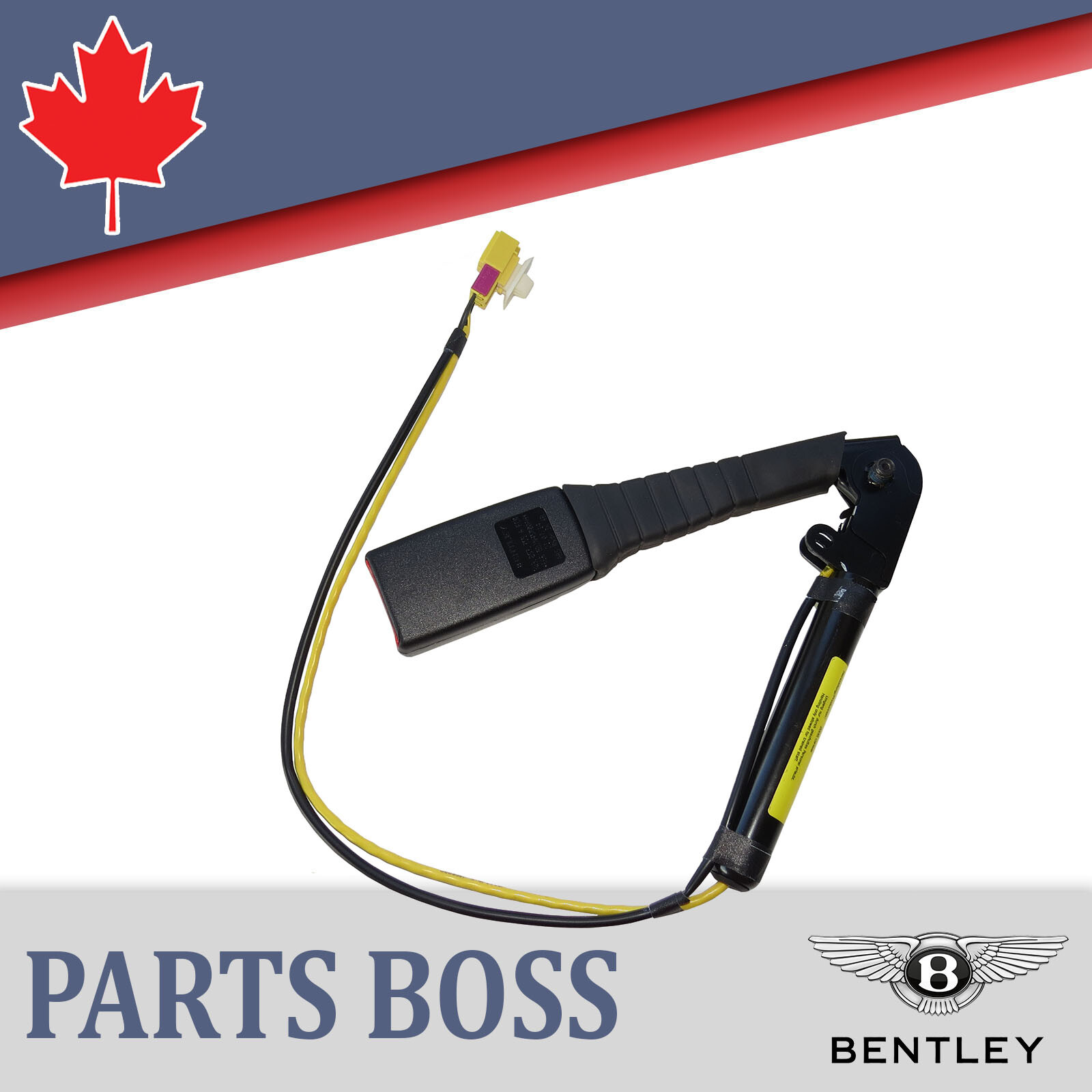 Bentley Azure Brooklands Coupe 2006-2010 OEM NEW Seat Belt Buckle Unit Front LH