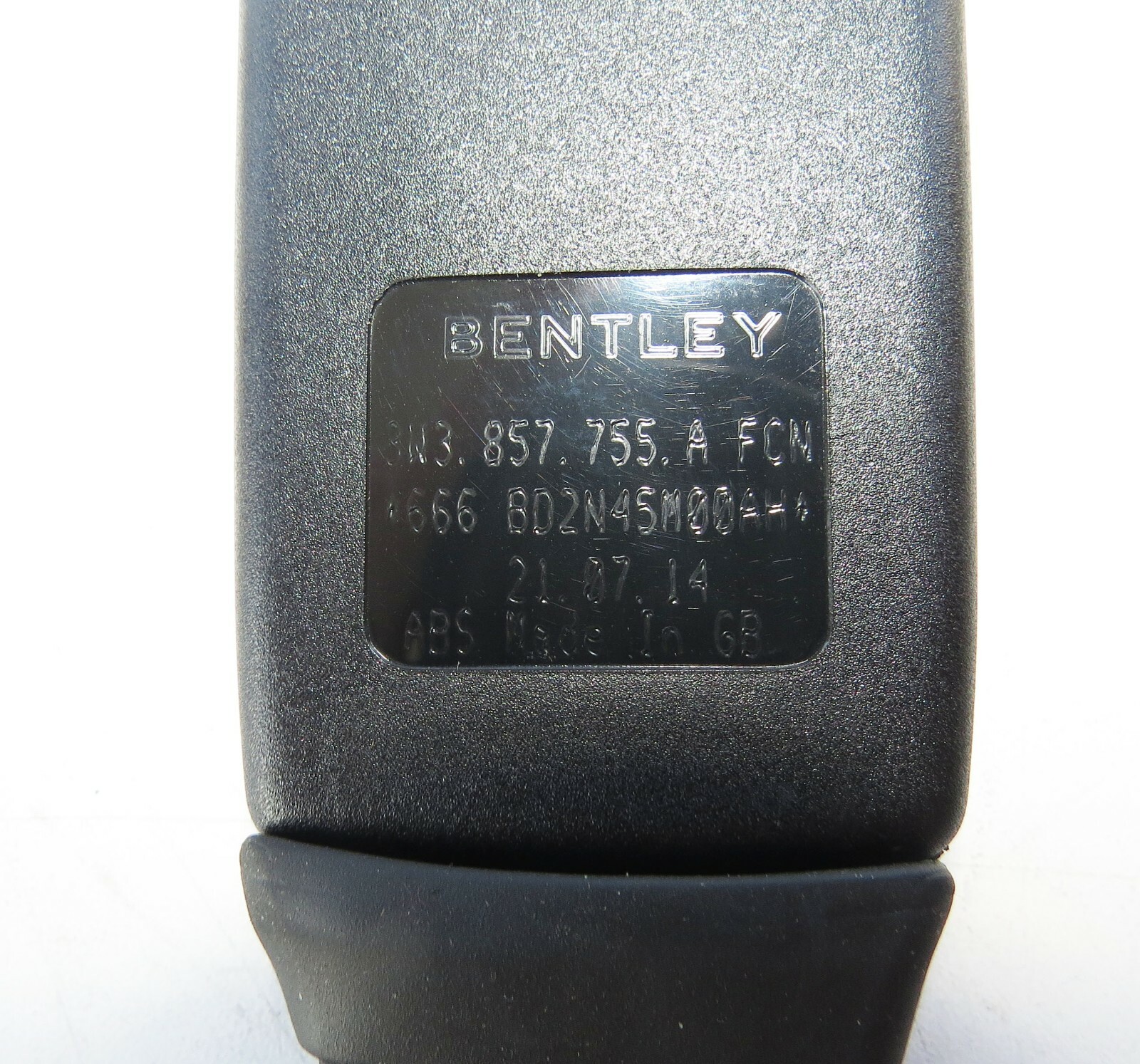 Bentley Azure Brooklands Coupe 2006-2010 OEM NEW Seat Belt Buckle Unit Front LH - Image 9