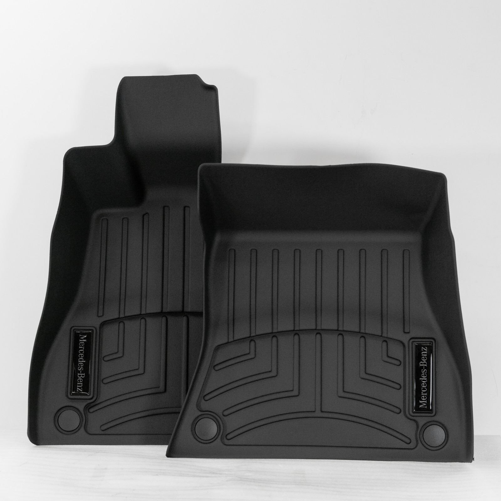 Mercedes SL43 SL55 SL63 AMG All season Floor Mat Tray set Front Genuine R232 – Image 2