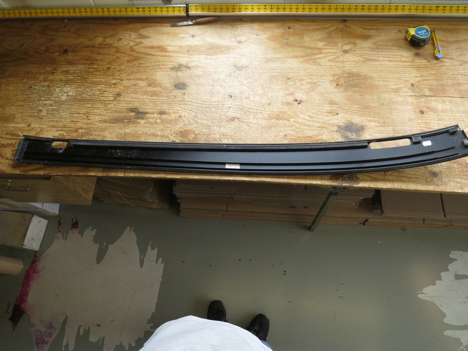 Mercedes M GLE-Class 2012-2016 2017 2018 OEM Panoramic Roof Molding Trim Right – Image 8