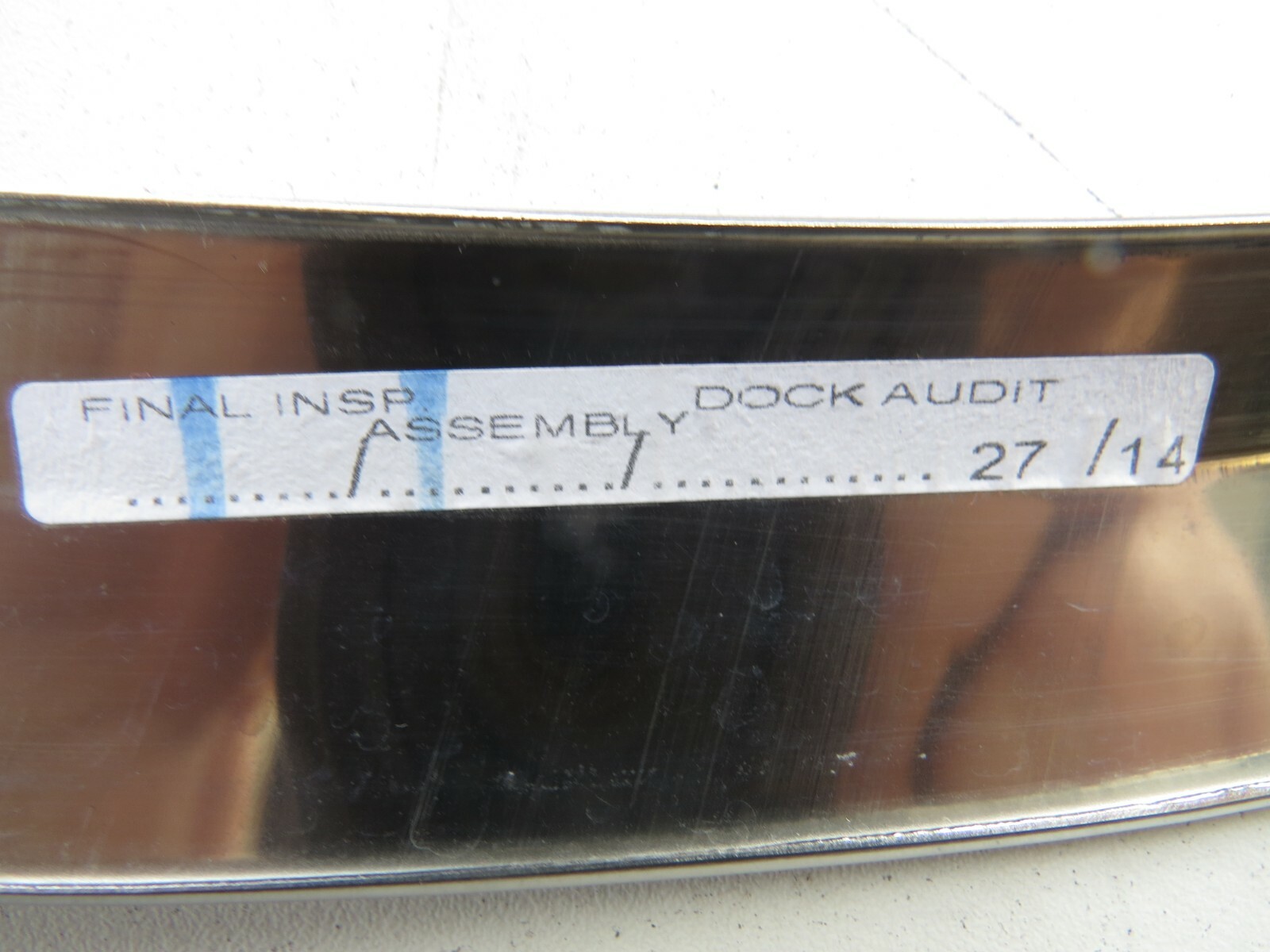 Bentley Continental GT Coupe 2011-2017 OEM Window Frame Trim Rear Left – Image 11
