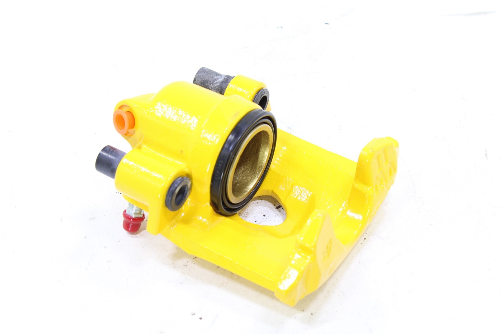 Volkswagen 1984-1999 OEM Rebuilt Brake Caliper Front Left YELLOW – Image 2