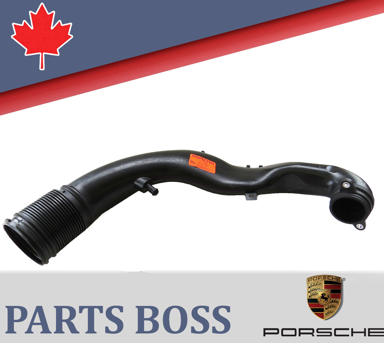 Porsche 991 2007-2009 OEM Engine Air Intake Hose Right 99711002473 99711062473