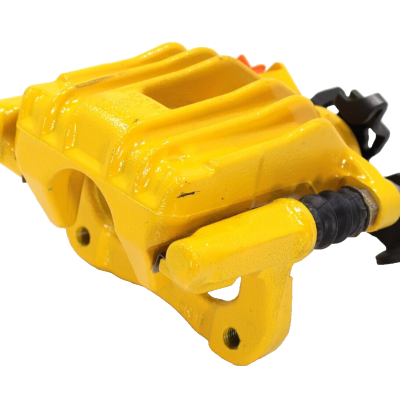 Volkswagen Audi 1999-2010 OEM Rebuilt Brake Caliper W/Bracket Rear Left YELLOW