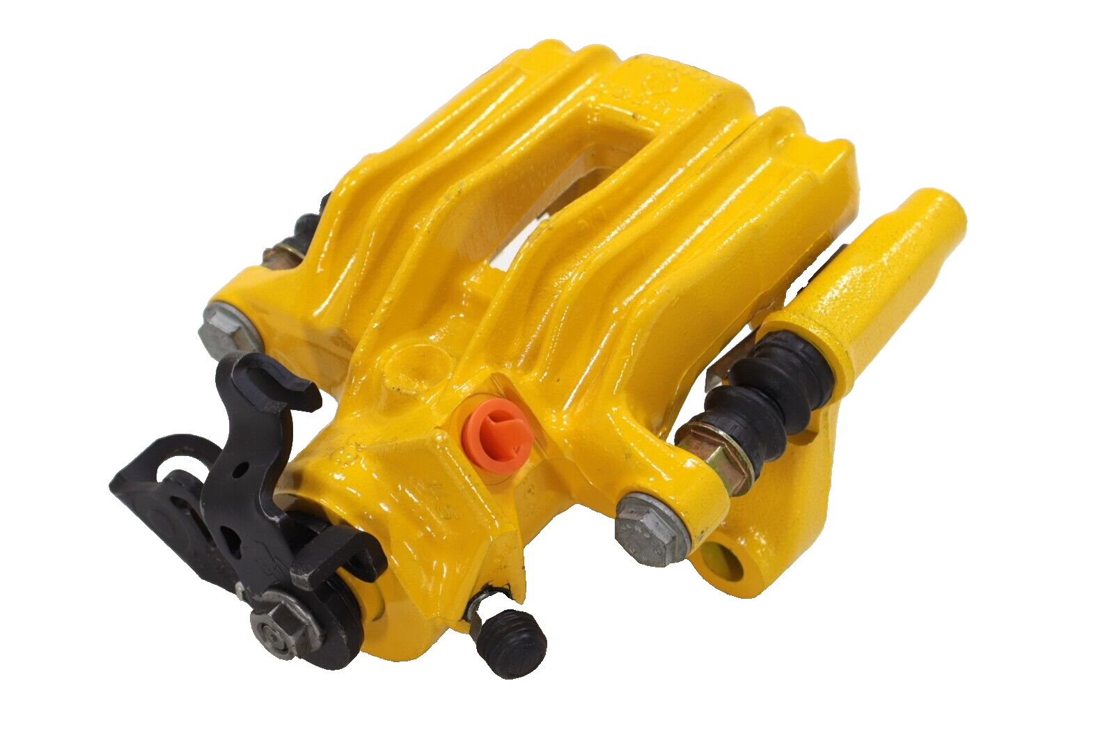 Volkswagen Audi 1999-2010 OEM Rebuilt Brake Caliper W/Bracket Rear Left YELLOW - Image 5