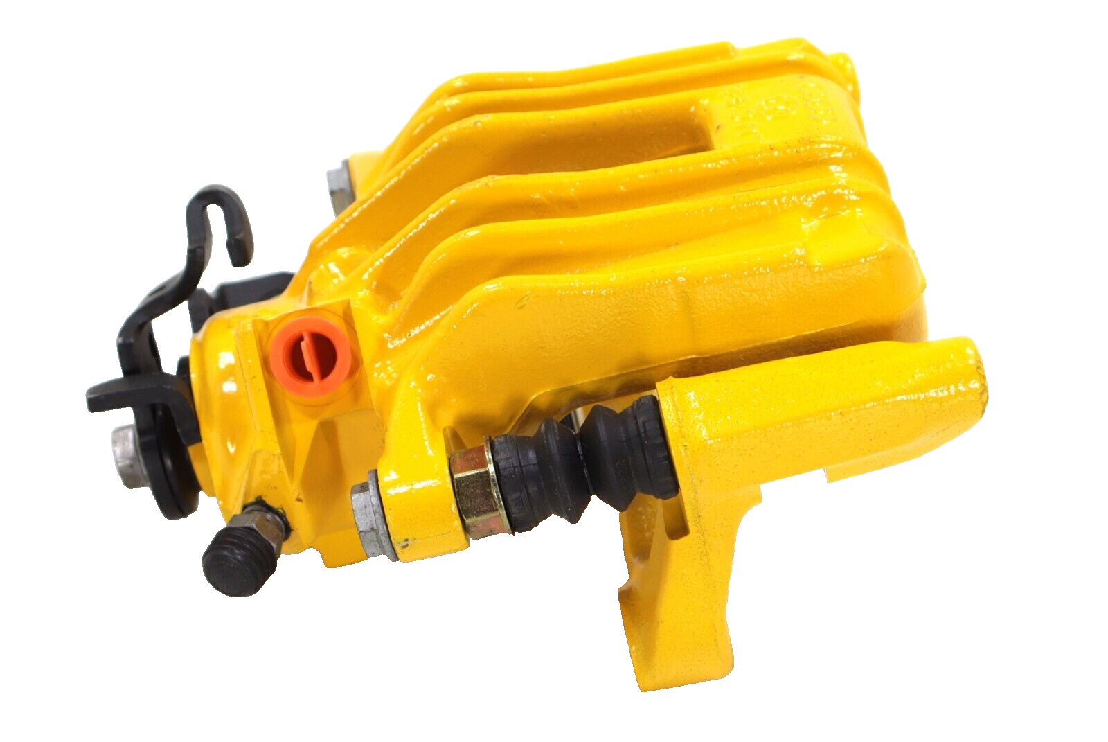 Volkswagen Audi 1999-2010 OEM Rebuilt Brake Caliper W/Bracket Rear Left YELLOW - Image 6