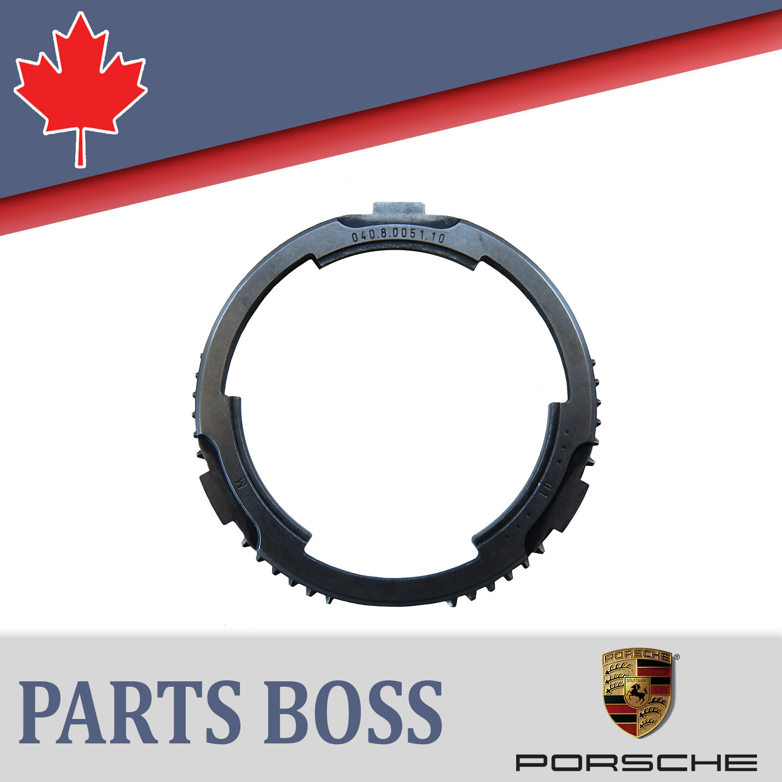Porsche 911 1995-2011 OEM Manual Transmission Synchronizer Ring (Two Units)