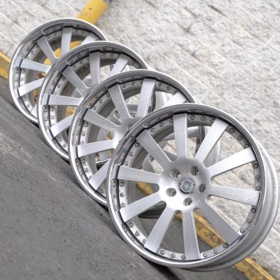 Bentley Continental GT GTC Flying Spur 20" inch rim HRE 3 piece wheel Set of 4