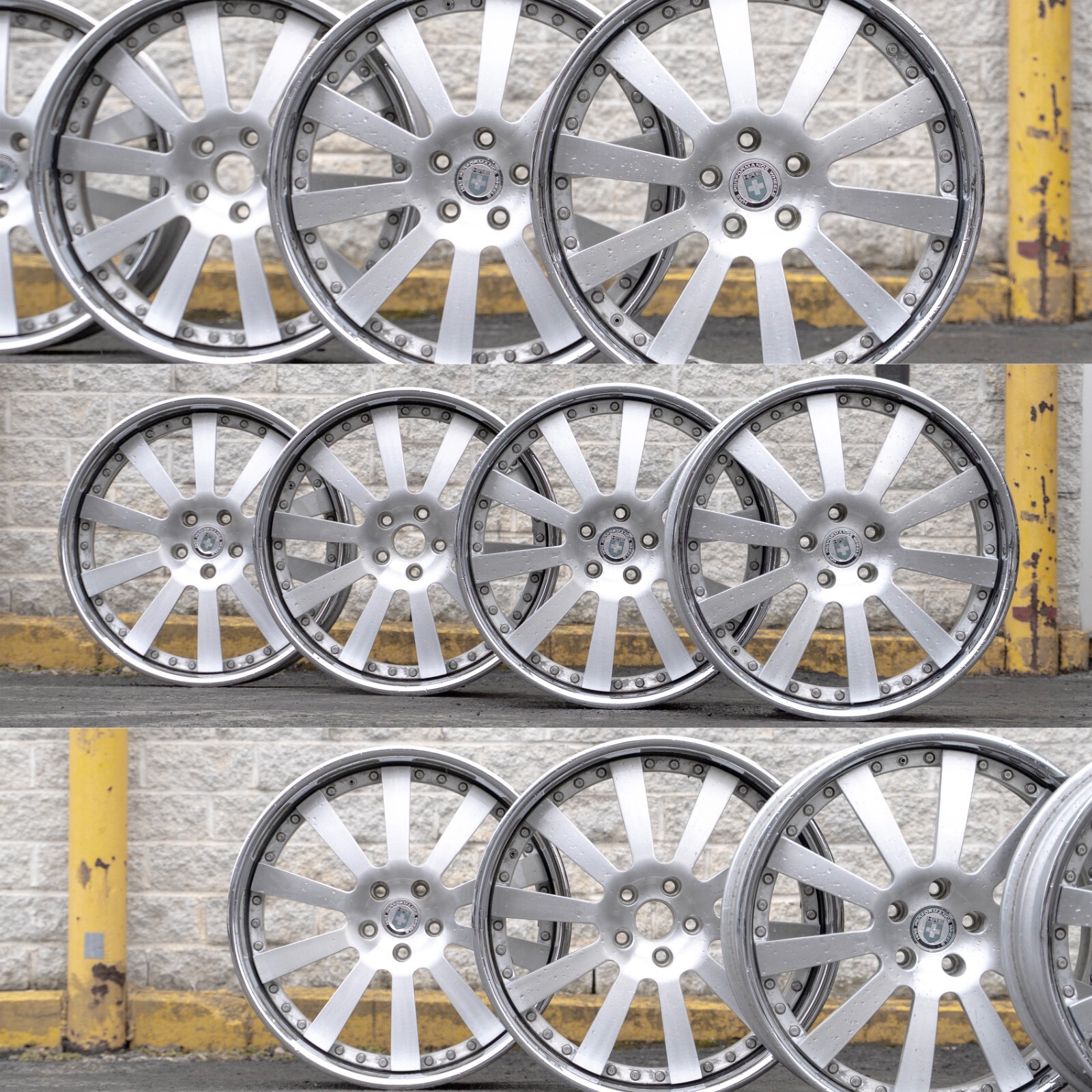 Bentley Continental GT GTC Flying Spur 20" inch rim HRE 3 piece wheel Set of 4 - Image 2
