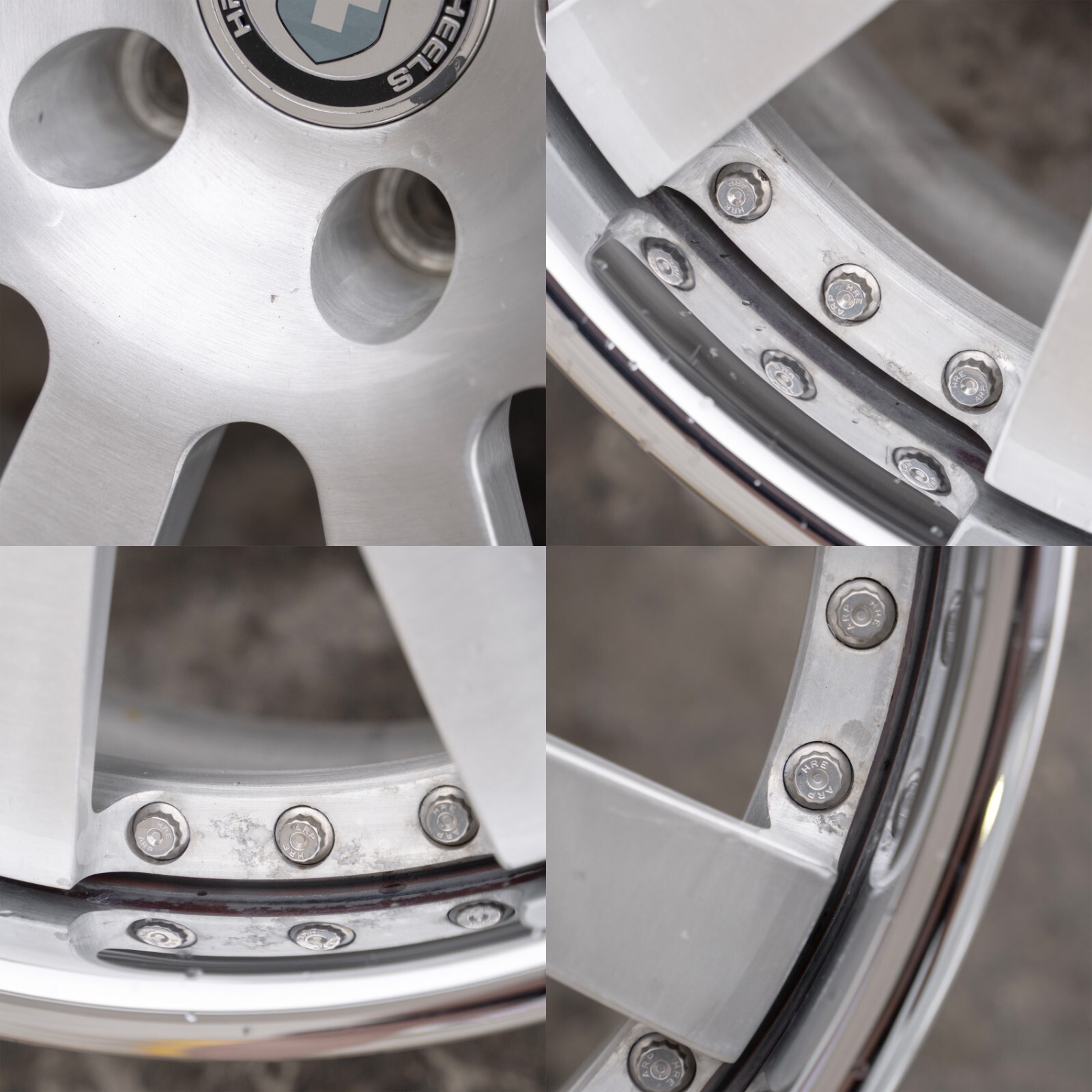 Bentley Continental GT GTC Flying Spur 20" inch rim HRE 3 piece wheel Set of 4 - Image 13