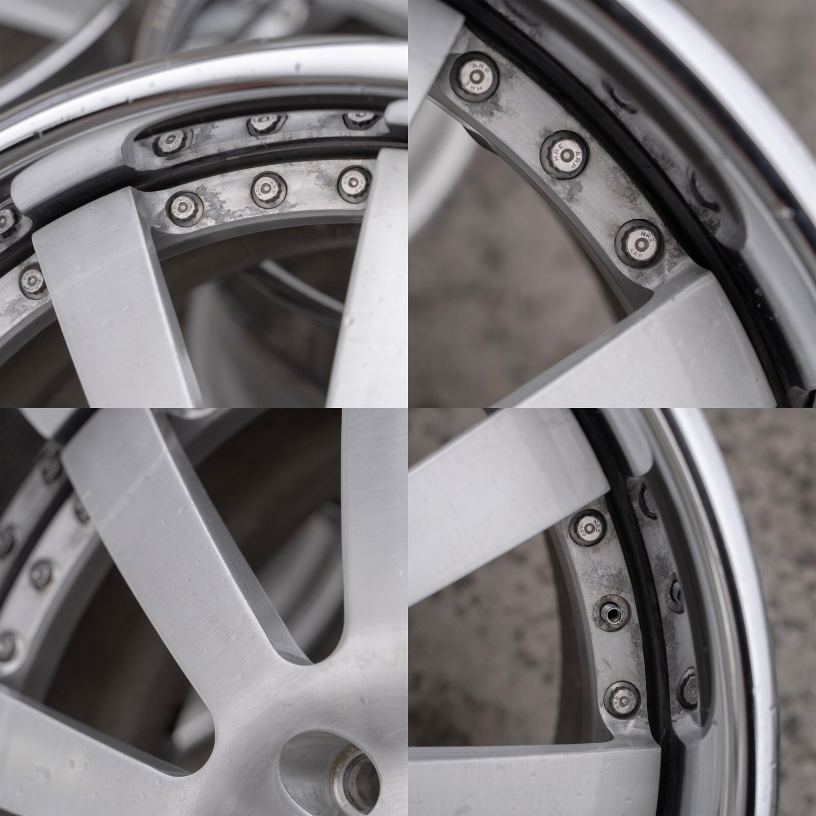 Bentley Continental GT GTC Flying Spur 20" inch rim HRE 3 piece wheel Set of 4 - Image 17
