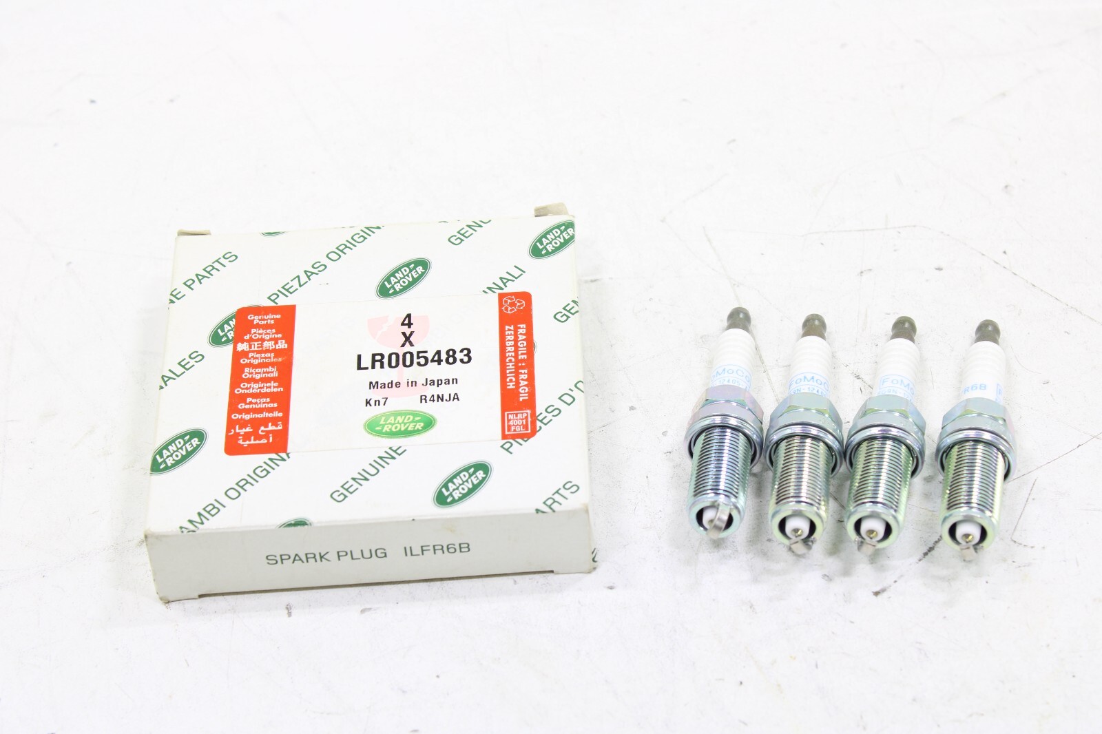 Volvo Subaru Saab Land Rover LR2 2004-2012 OEM NEW Ignition Spark Plug Set of 4