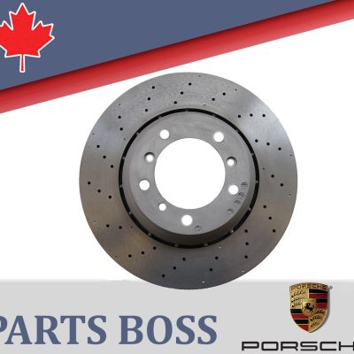 Porsche 911 2010-2011 OEM Rear Left Vented Refaced Brake Disc