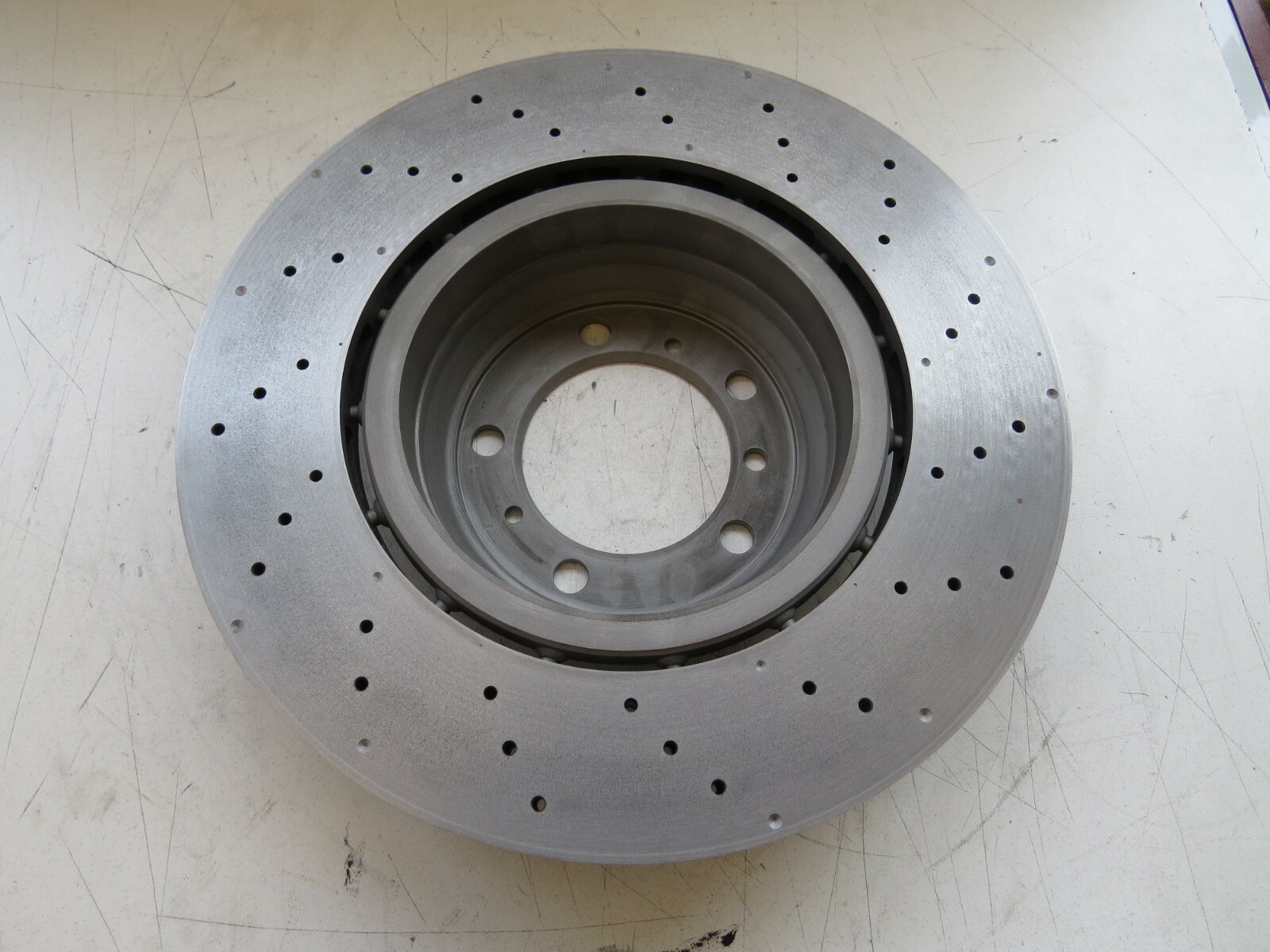Porsche 911 2010-2011 OEM Rear Left Vented Refaced Brake Disc – Image 5