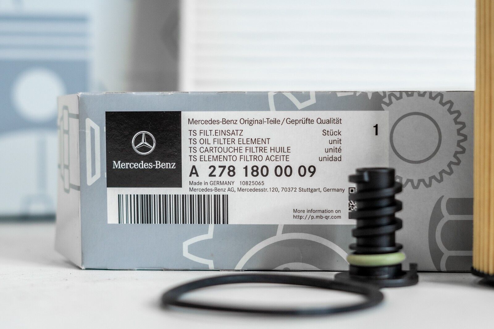 Mercedes C63 C63s AMG 0W40 Oil & Air filter kit OEM Genuine SERVICE B 2016-2023 - Image 14