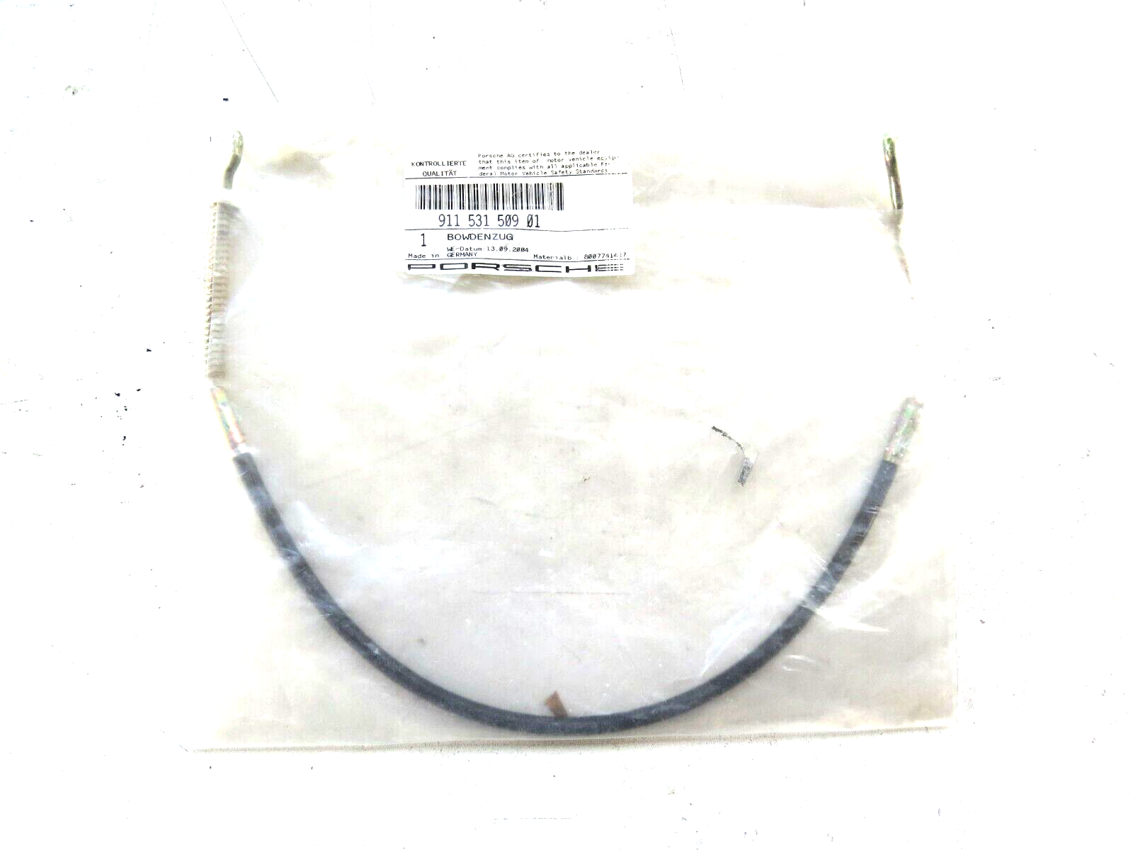 Porsche 911 964 1984-1994 OEM NEW Door Release Bowden Cable Left or Right – Image 11