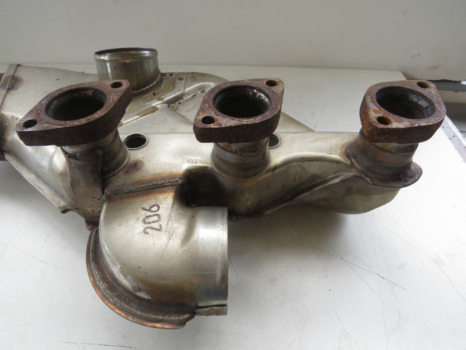 Porsche 911 1995-1998 OEM Exhaust Manifold System Heat Exchanger Set Left – Image 6