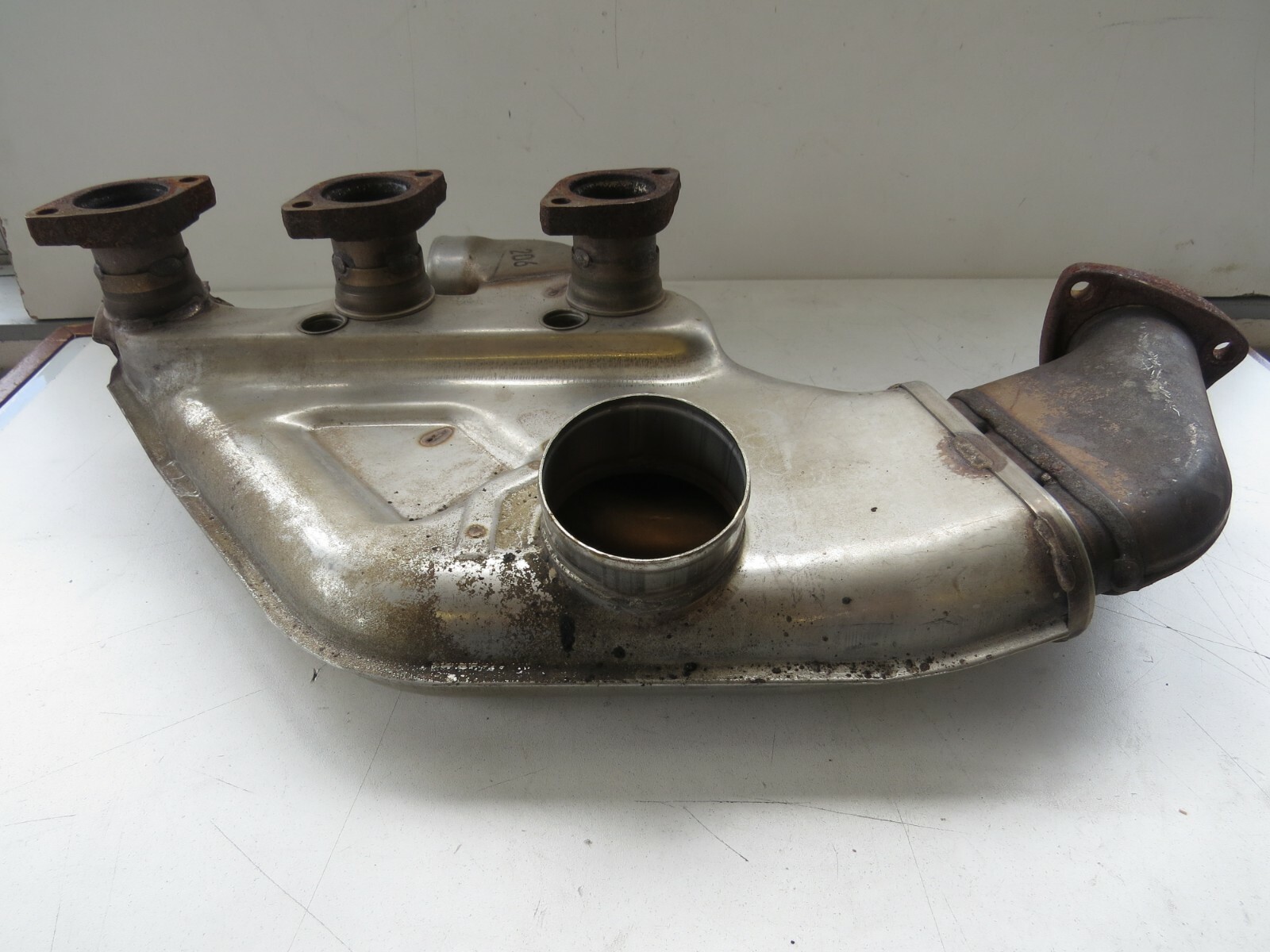 Porsche 911 1995-1998 OEM Exhaust Manifold System Heat Exchanger Set Left – Image 7