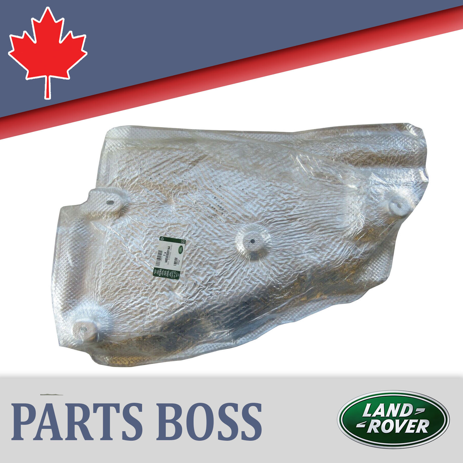 Land Rover LR3 LR4 2005-2016 OEM NEW Exhaust Muffler Heat Shield - Part ...
