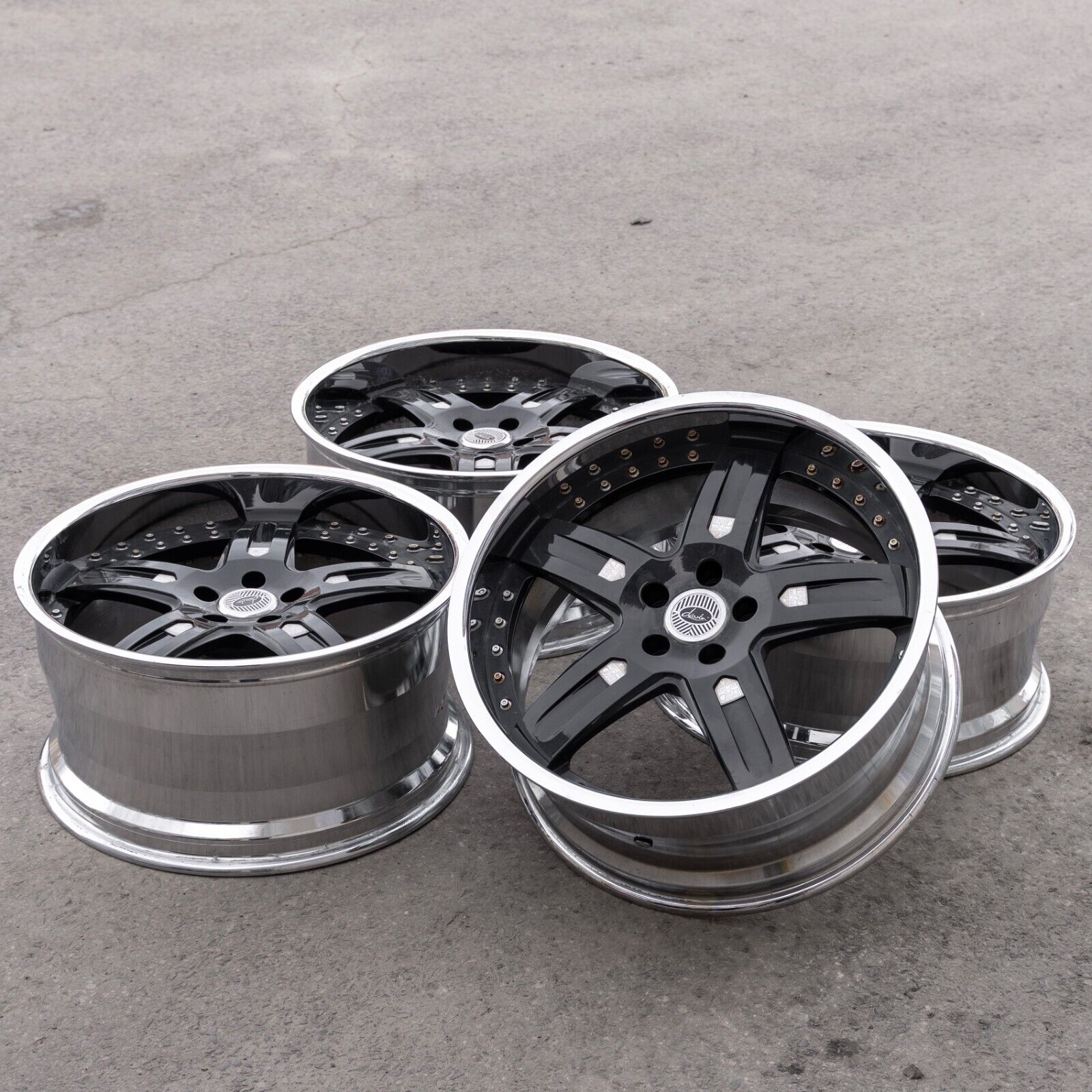 Mercedes Benz E55 S55 E63 SL55 20" inch Rim DWC Davin 2 piece wheel set