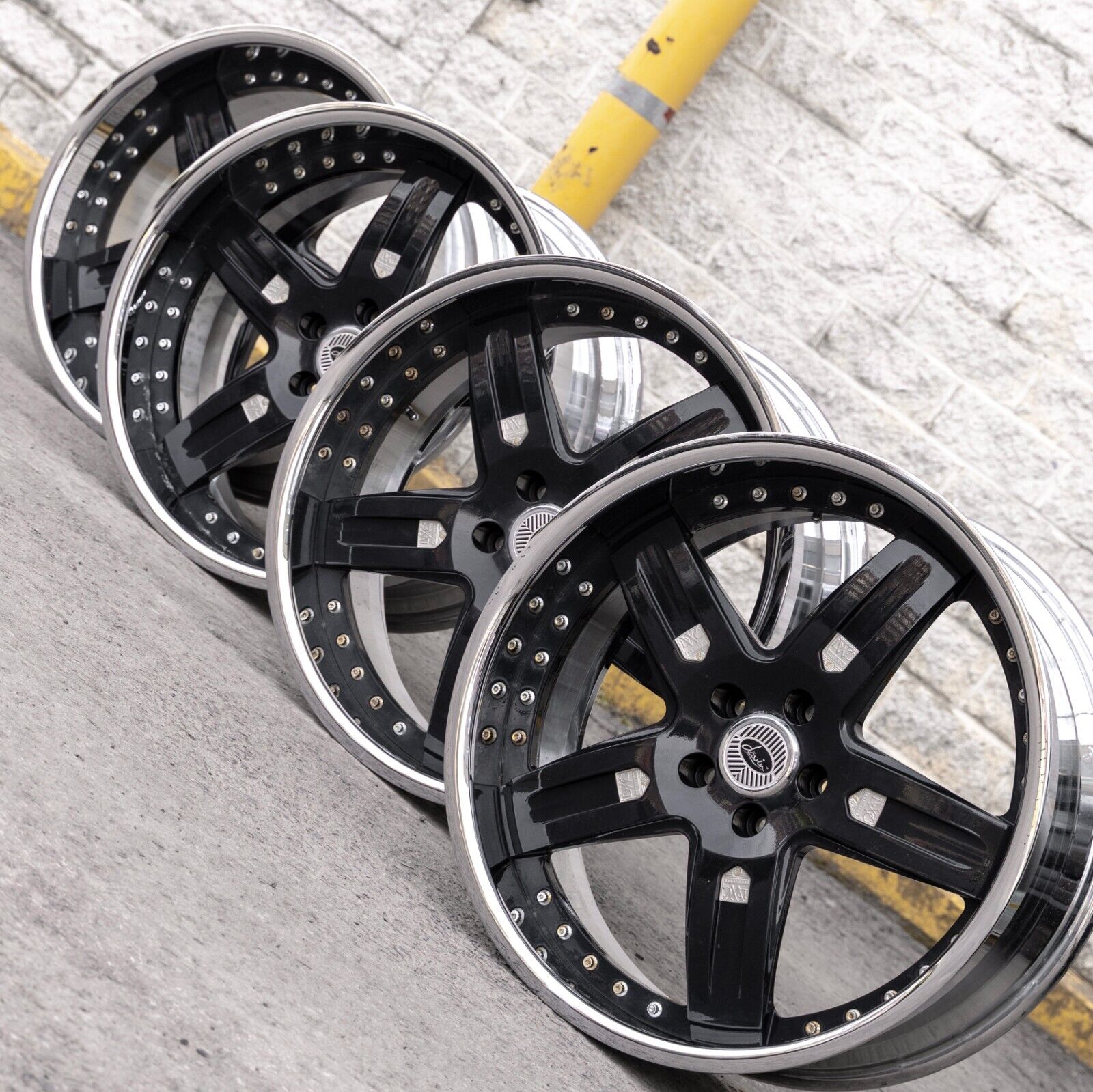 Mercedes Benz E55 S55 E63 SL55 20" inch Rim DWC Davin 2 piece wheel set - Image 2