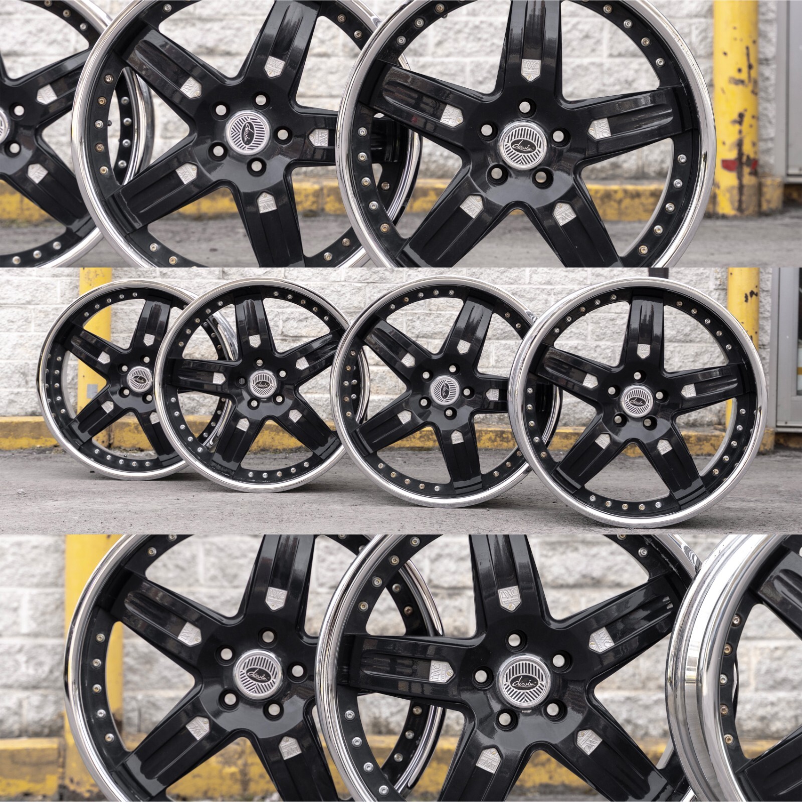 Mercedes Benz E55 S55 E63 SL55 20" inch Rim DWC Davin 2 piece wheel set - Image 3