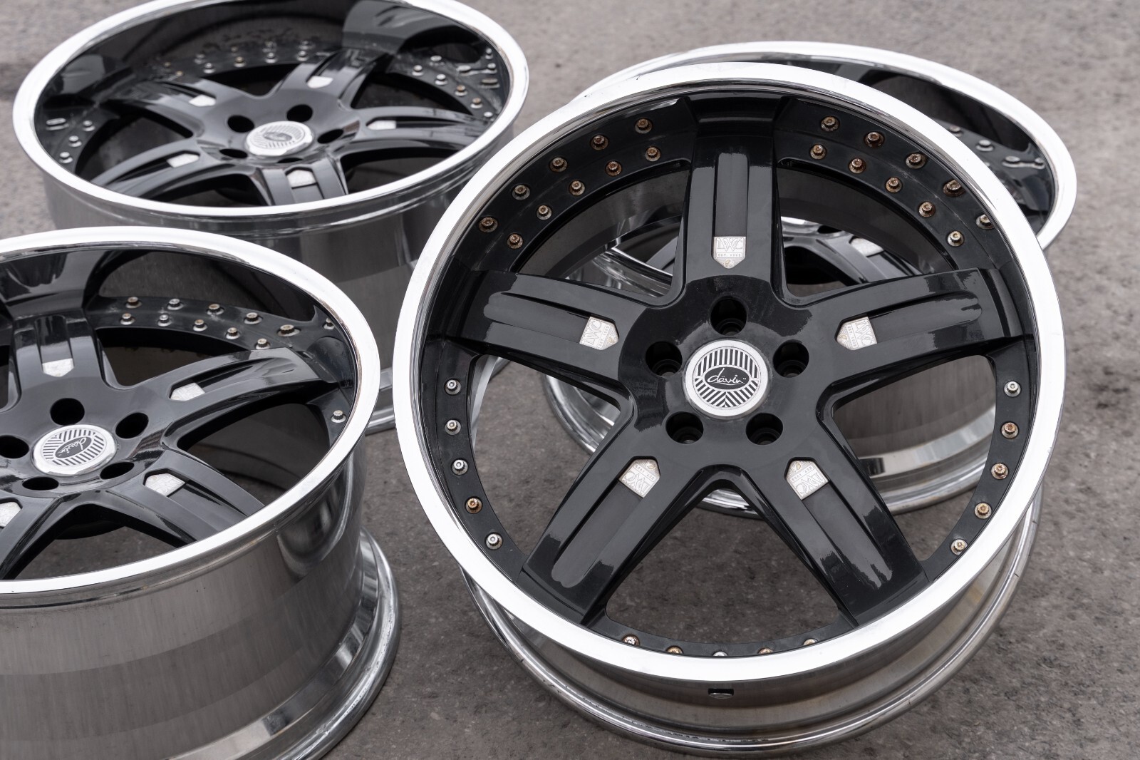 Mercedes Benz E55 S55 E63 SL55 20" inch Rim DWC Davin 2 piece wheel set - Image 5