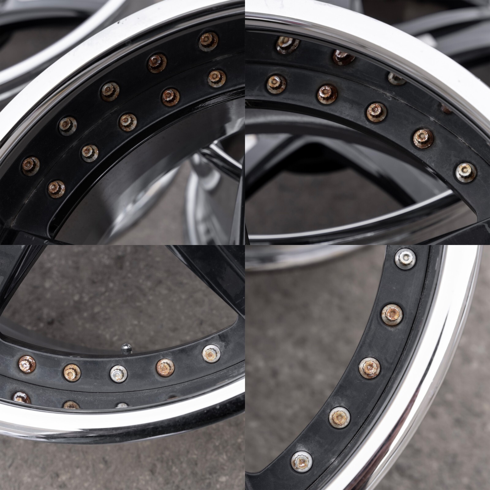 Mercedes Benz E55 S55 E63 SL55 20" inch Rim DWC Davin 2 piece wheel set - Image 6