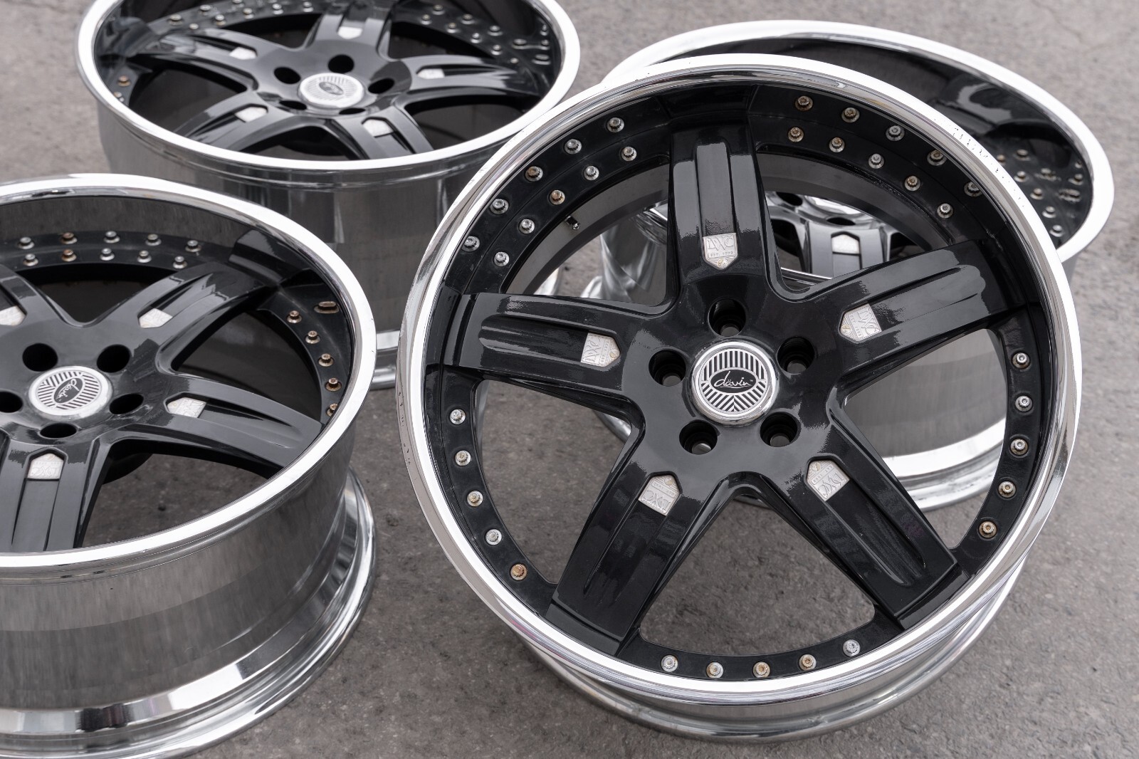 Mercedes Benz E55 S55 E63 SL55 20" inch Rim DWC Davin 2 piece wheel set - Image 9