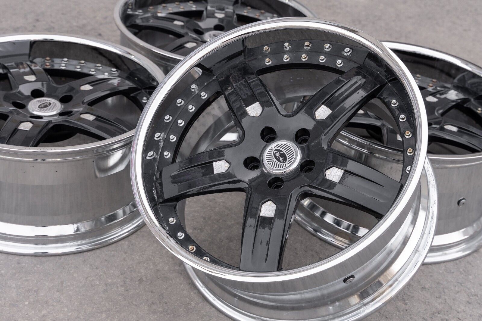 Mercedes Benz E55 S55 E63 SL55 20" inch Rim DWC Davin 2 piece wheel set - Image 12