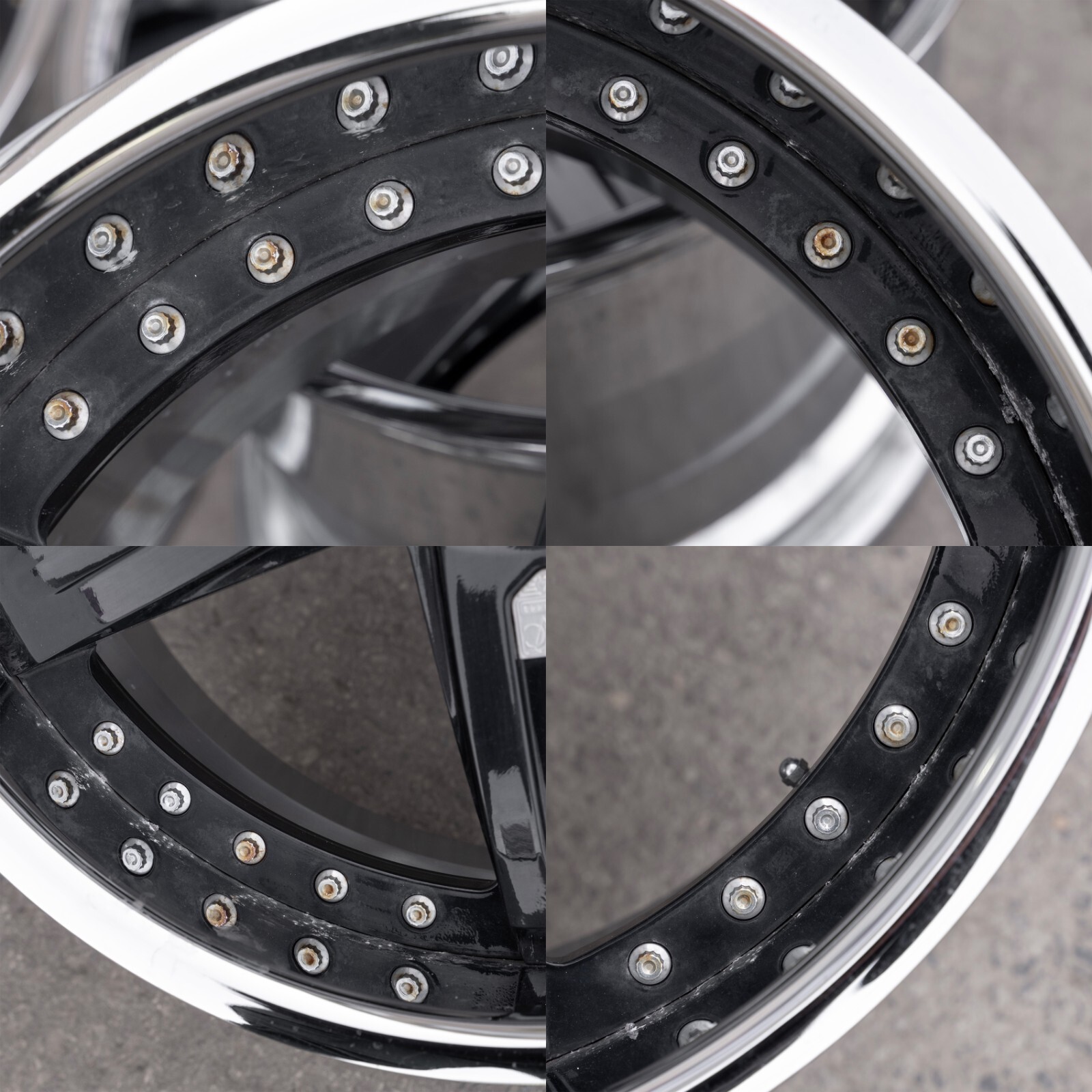 Mercedes Benz E55 S55 E63 SL55 20" inch Rim DWC Davin 2 piece wheel set - Image 14