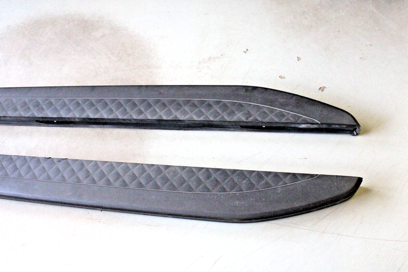 Bentley Bentayga 2017-2020 OEM Running Boards Side Step Set w/Carbon Fiber Trim - Image 17
