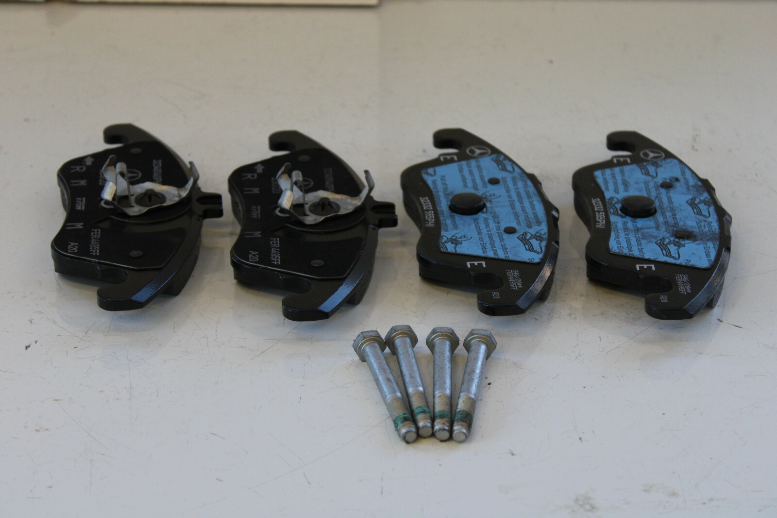 Mercedes-Benz SLK300 C300 2008-2020 OEM New Complete Front Set Disc Brake Pads - Image 2