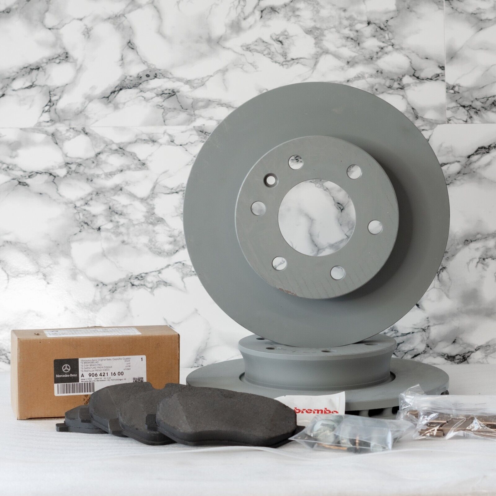 Mercedes Sprinter 2500 Front Brake disc rotor & pad set OEM 2010-2018 W906 Kit - Image 4