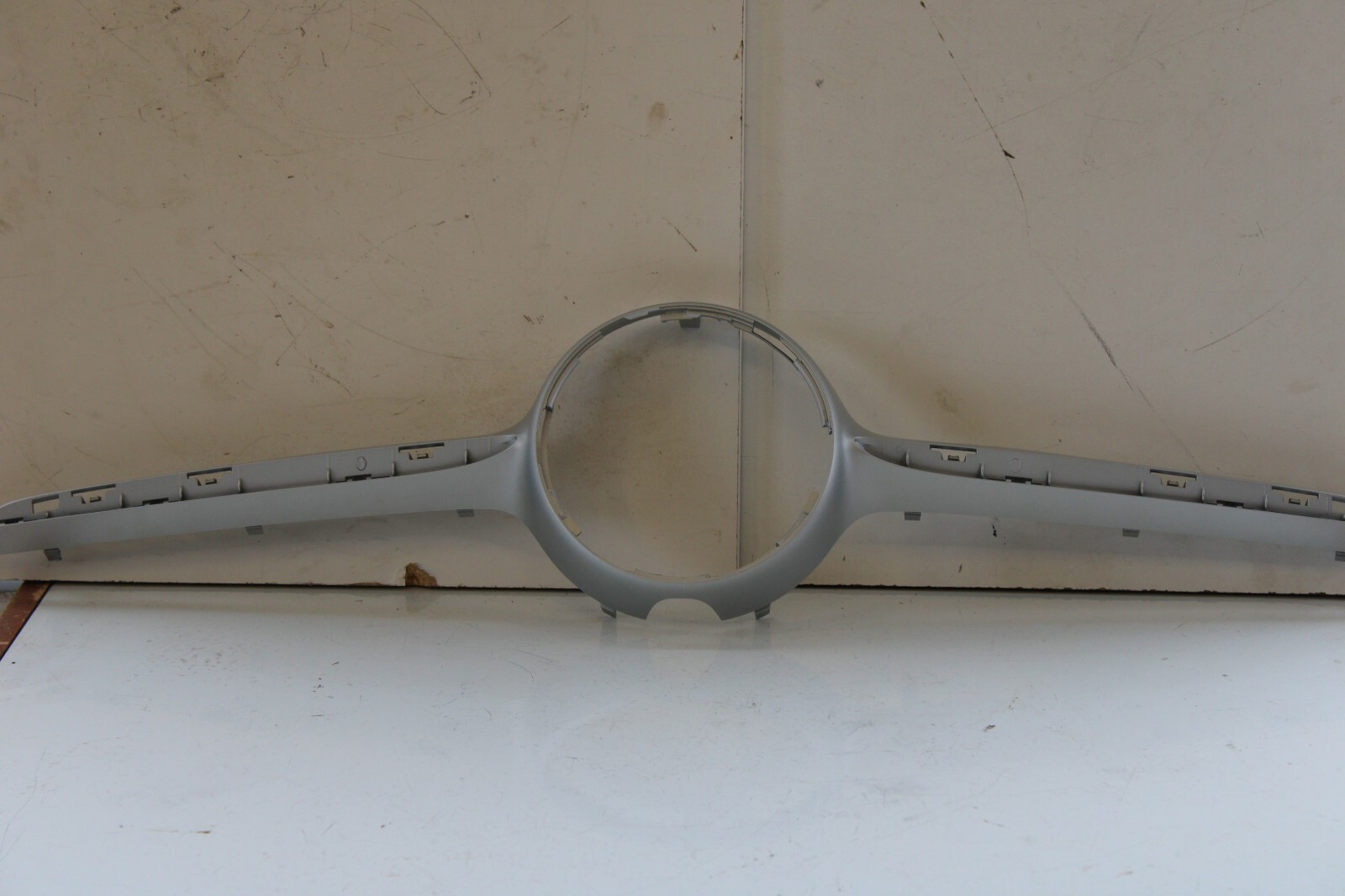 Mercedes-Benz C Class C43 C300 2015-2018 OEM Center Front Grille Bezel Silver - Image 2