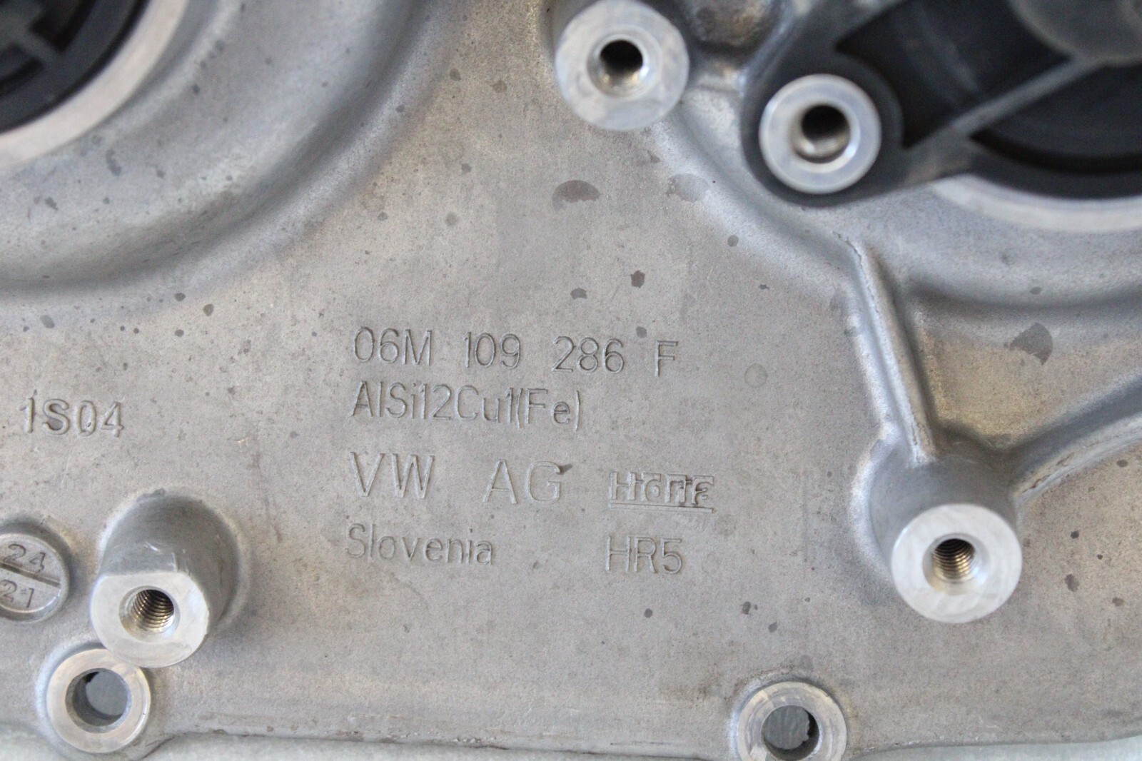 Audi 2018-2024 OEM Timing Cover W/VVT Solenoid Right Rear Upper (Passenger Side) – Image 6