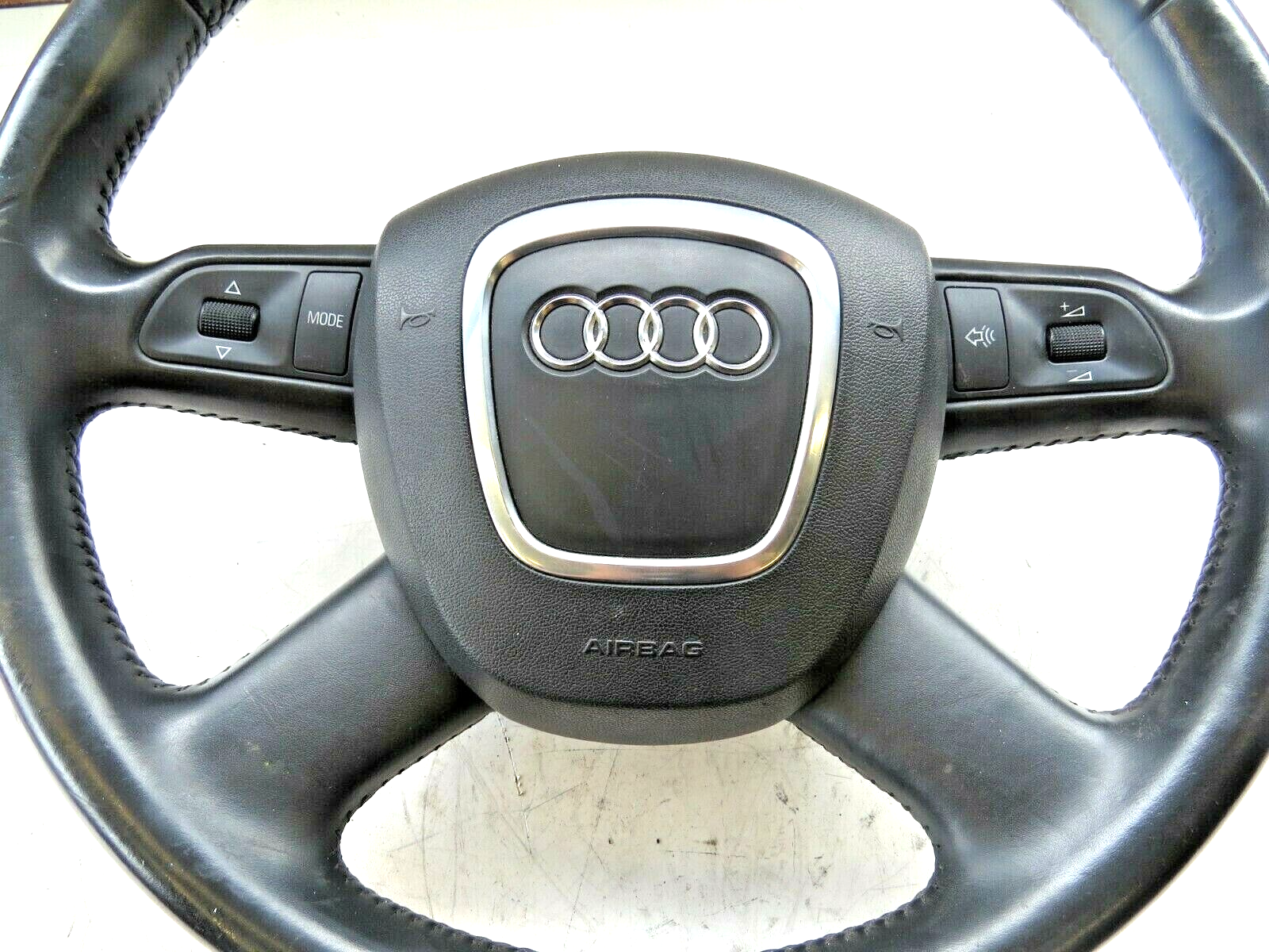 Audi A6 A8 S6 2005-2008 OEM Steering Wheel Black – Image 3