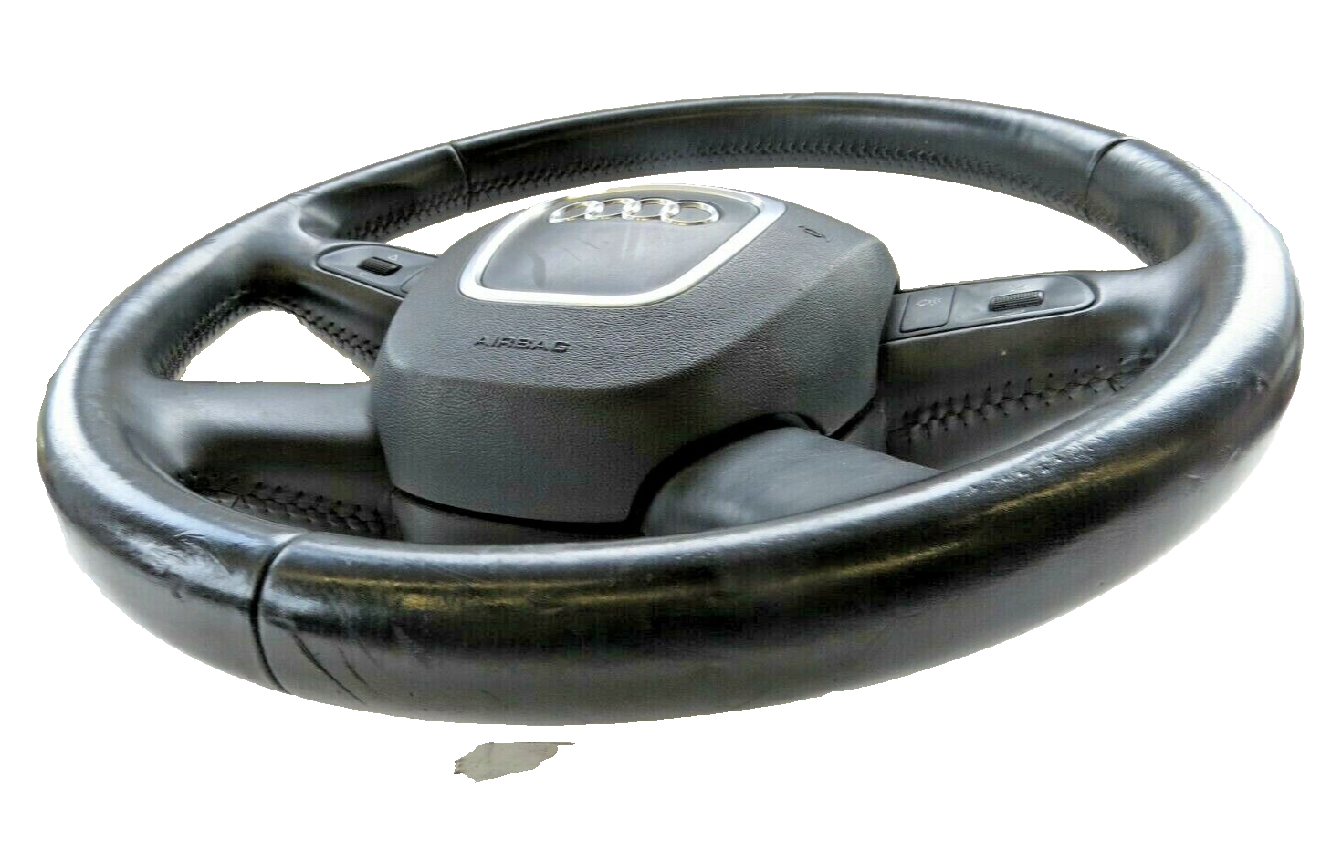 Audi A6 A8 S6 2005-2008 OEM Steering Wheel Black – Image 5