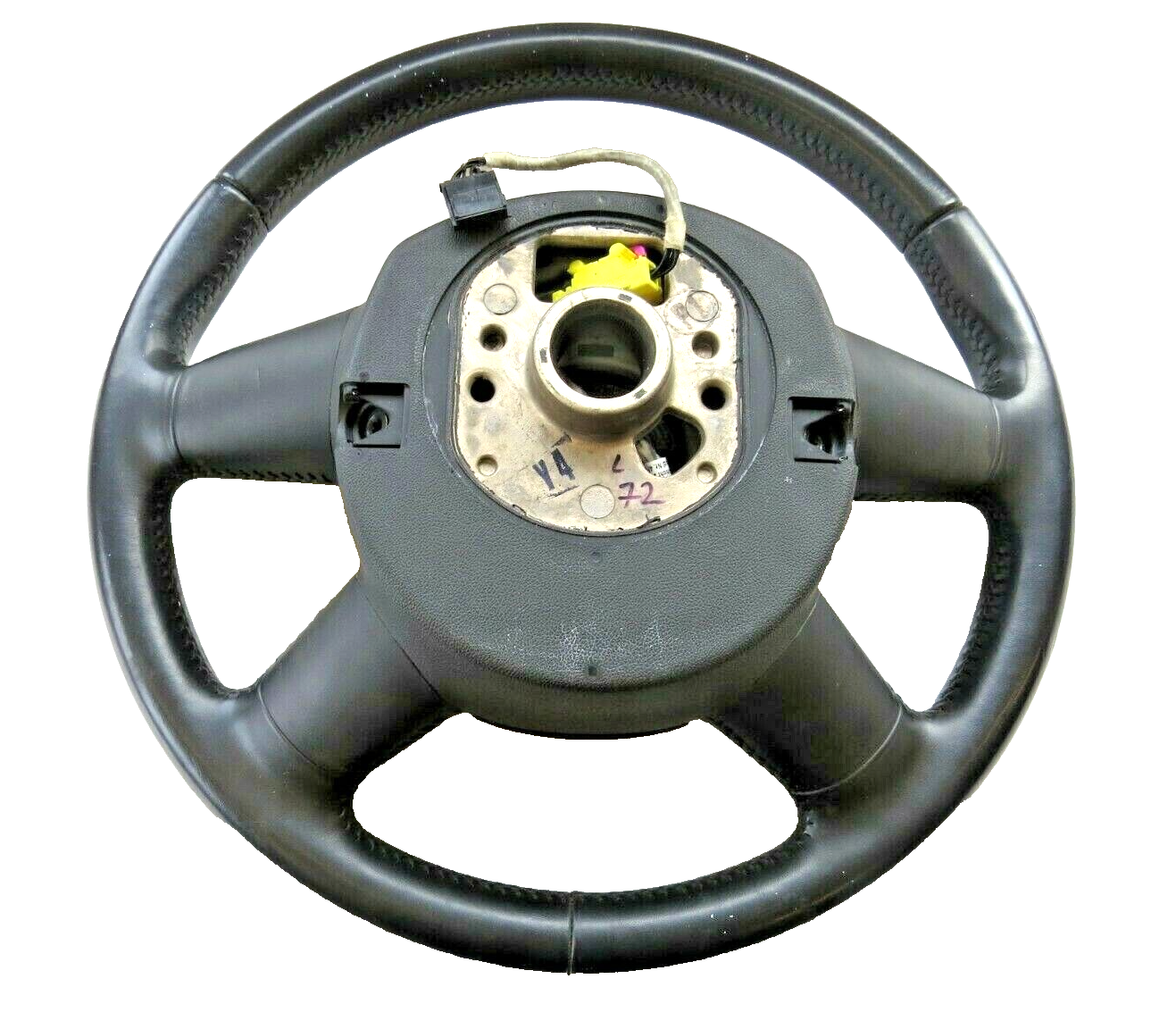 Audi A6 A8 S6 2005-2008 OEM Steering Wheel Black – Image 6