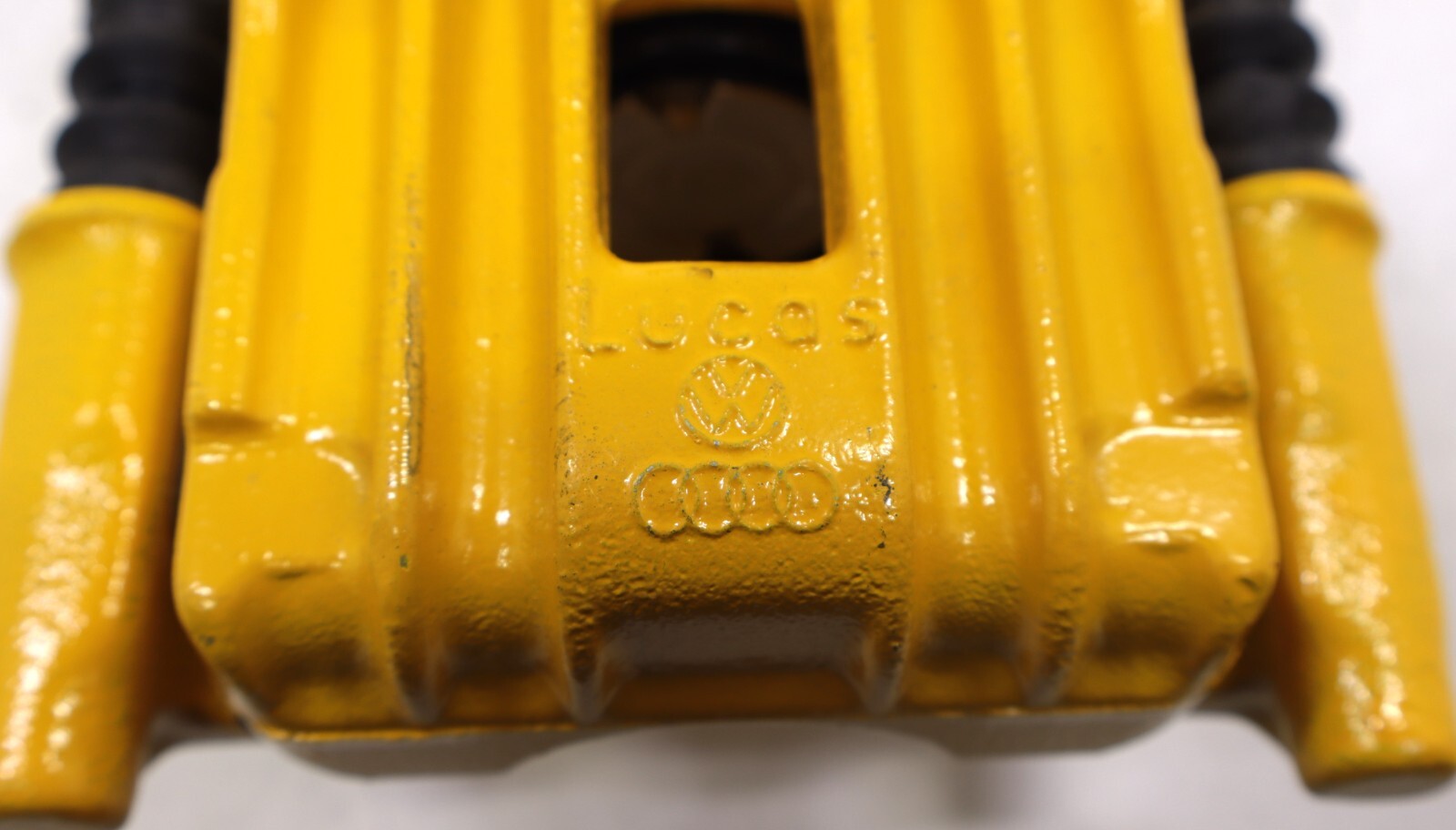 Volkswagen Audi 1999-2010 OEM Rebuilt Brake Caliper W/Bracket Rear Left YELLOW - Image 10