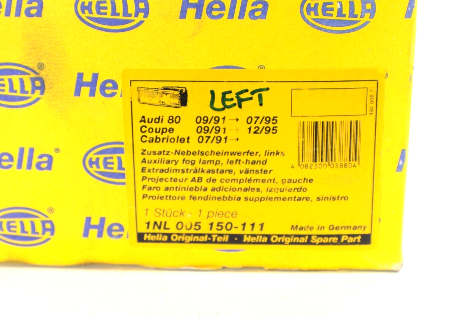 Audi 80 90 Quattro 1991-1995 NEW Hella Fog Light Fog Lamp Front Left - Image 15