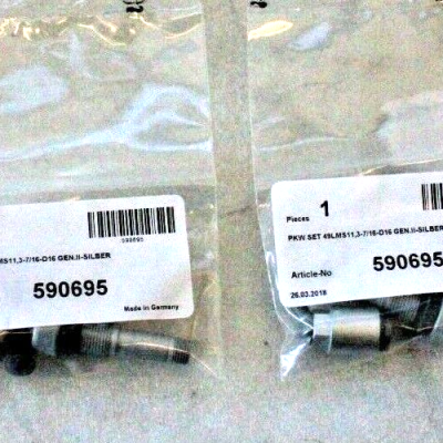 Aston Martin V12 V8 Vantage GT8 Vanquish 2006-2018 OEM NEW Tire Valve Set of 4