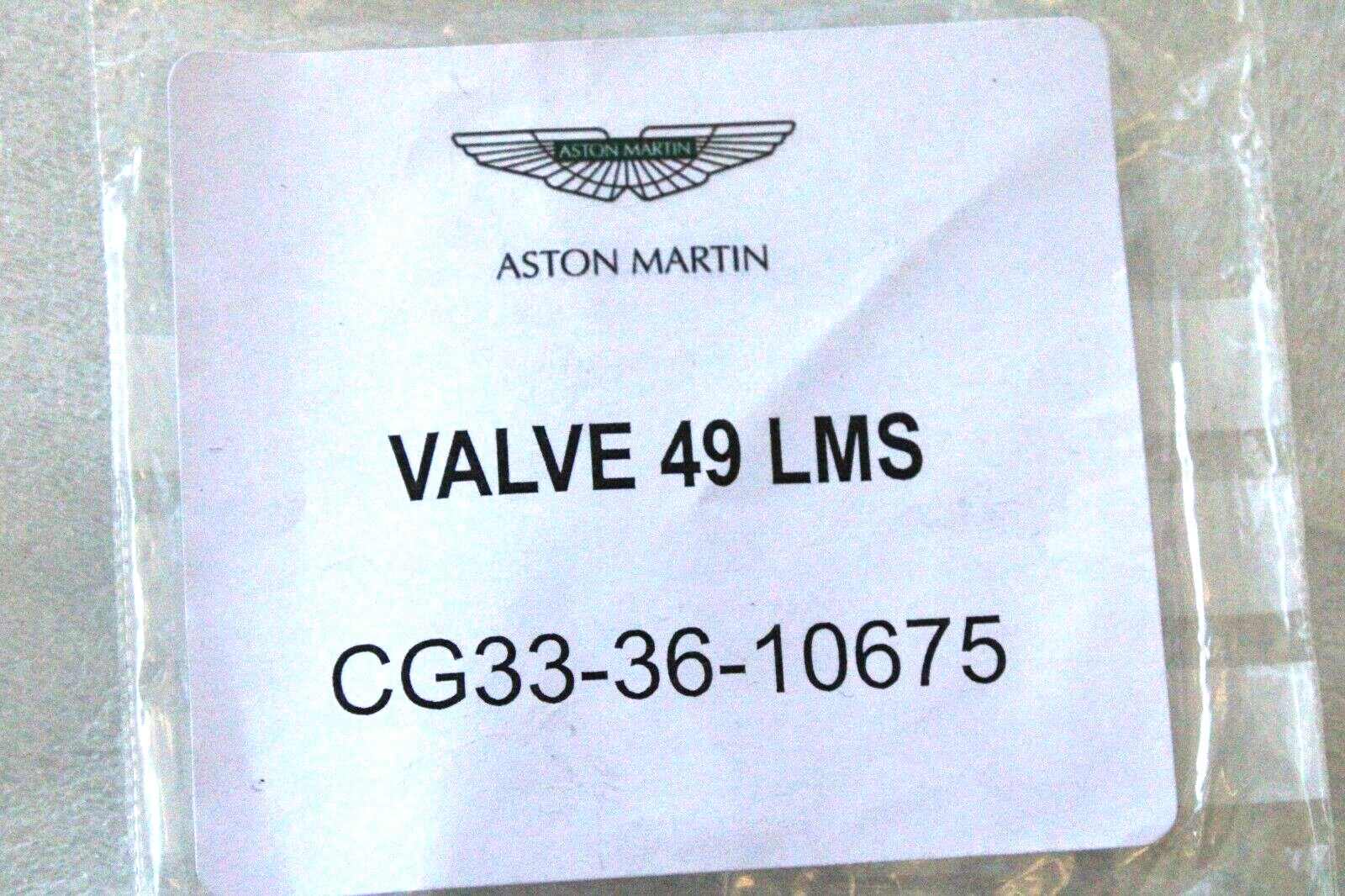 Aston Martin V12 V8 Vantage GT8 Vanquish 2006-2018 OEM NEW Tire Valve Set of 4 – Image 2