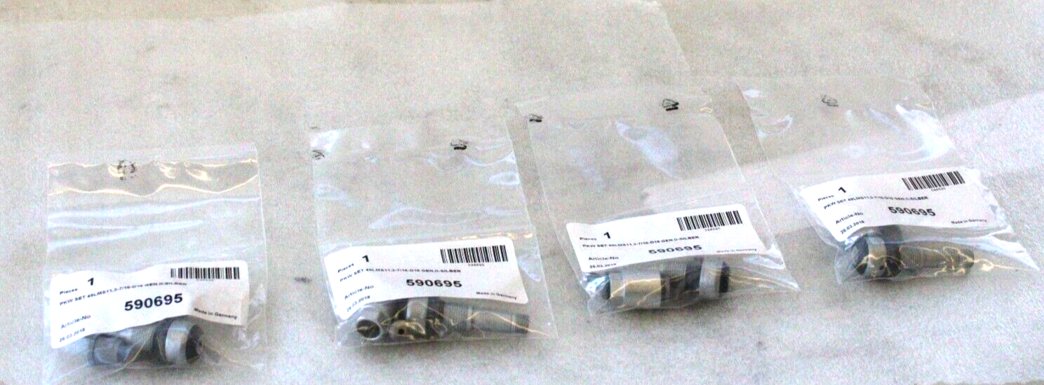 Aston Martin V12 V8 Vantage GT8 Vanquish 2006-2018 OEM NEW Tire Valve Set of 4 – Image 6