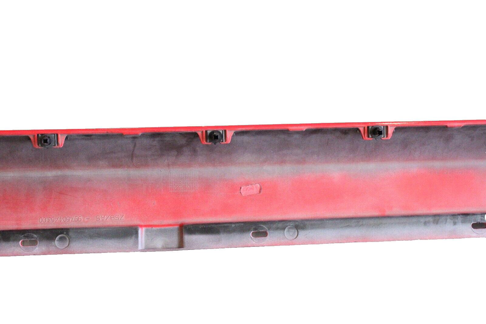 Porsche 911 Carrera 2007-2013 OEM Red Sill Cover Rocker Panel Guard Lower LH - Image 10