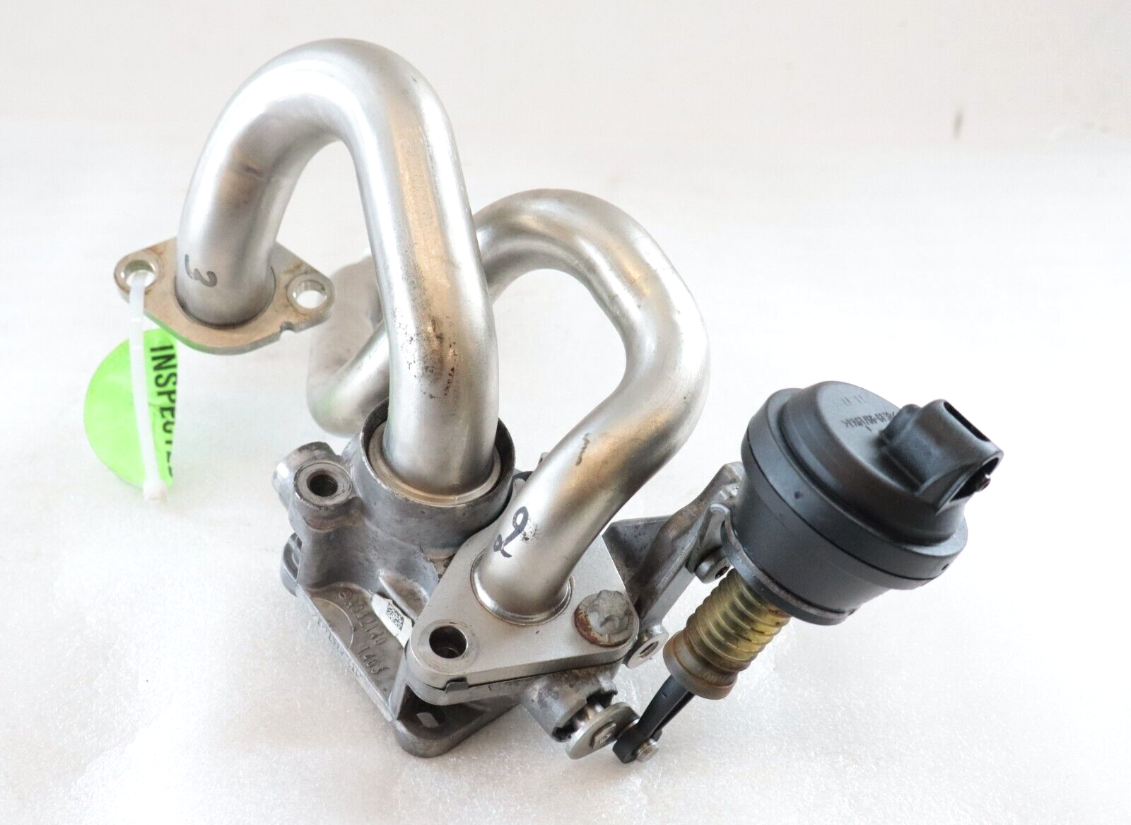 Mercedes E350 GL350 ML350 S63 AMG 2011-2016 OEM EGR Changeover Valve W/Pipes - Image 2