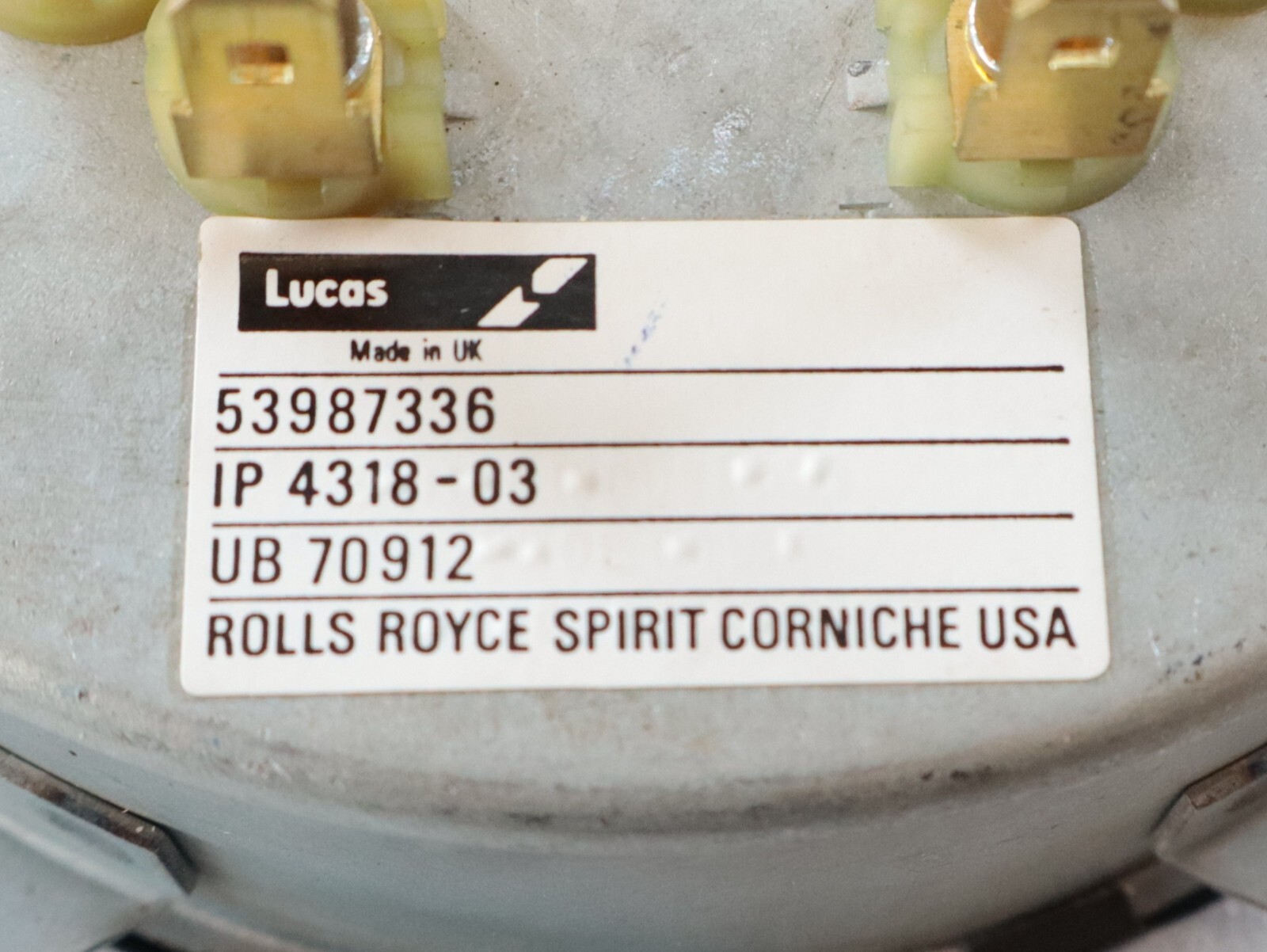 Bentley Rolls Royce 1981-1991 OEM NEW Instrument 4 in 1 - Image 7