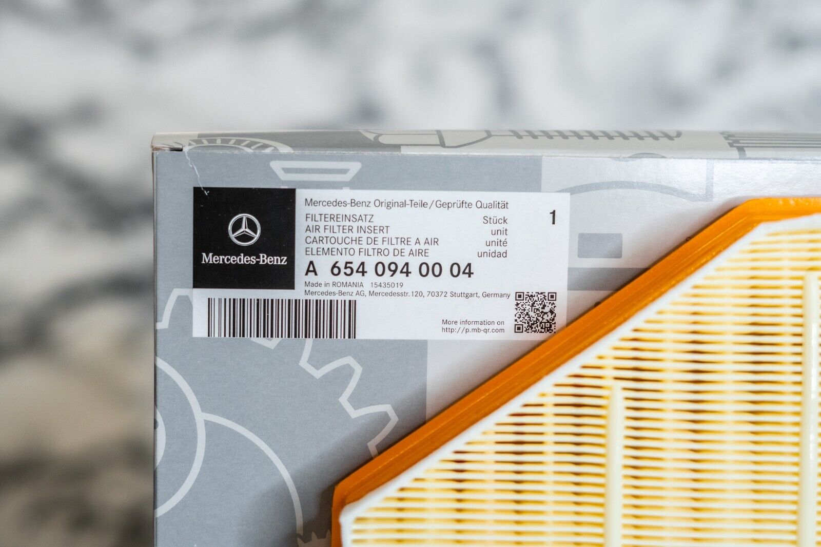 Mercedes E53 CLS450 CLS53 GT53 AMG 0W40 Oil & Air filter kit OEM SERVICE B - Image 16