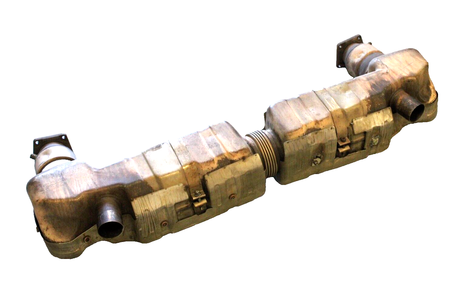 Porsche 911 Turbo 2001-2005 OEM Muffler Down Pipe Rear - Image 5