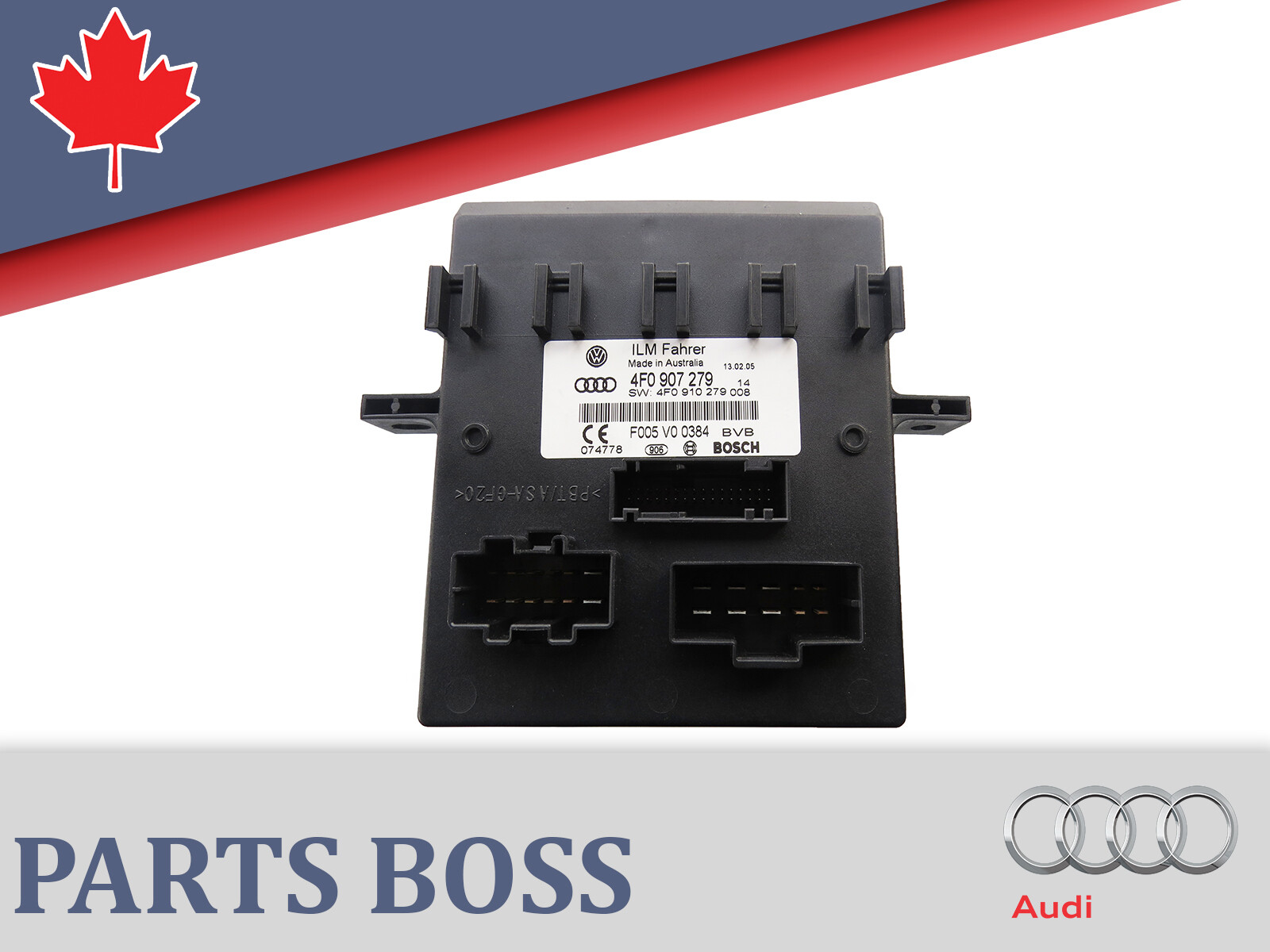 Audi A4 A6 A8 Q7 S6 S8 2006-2015 OEM Onboard Power Supply Control Unit